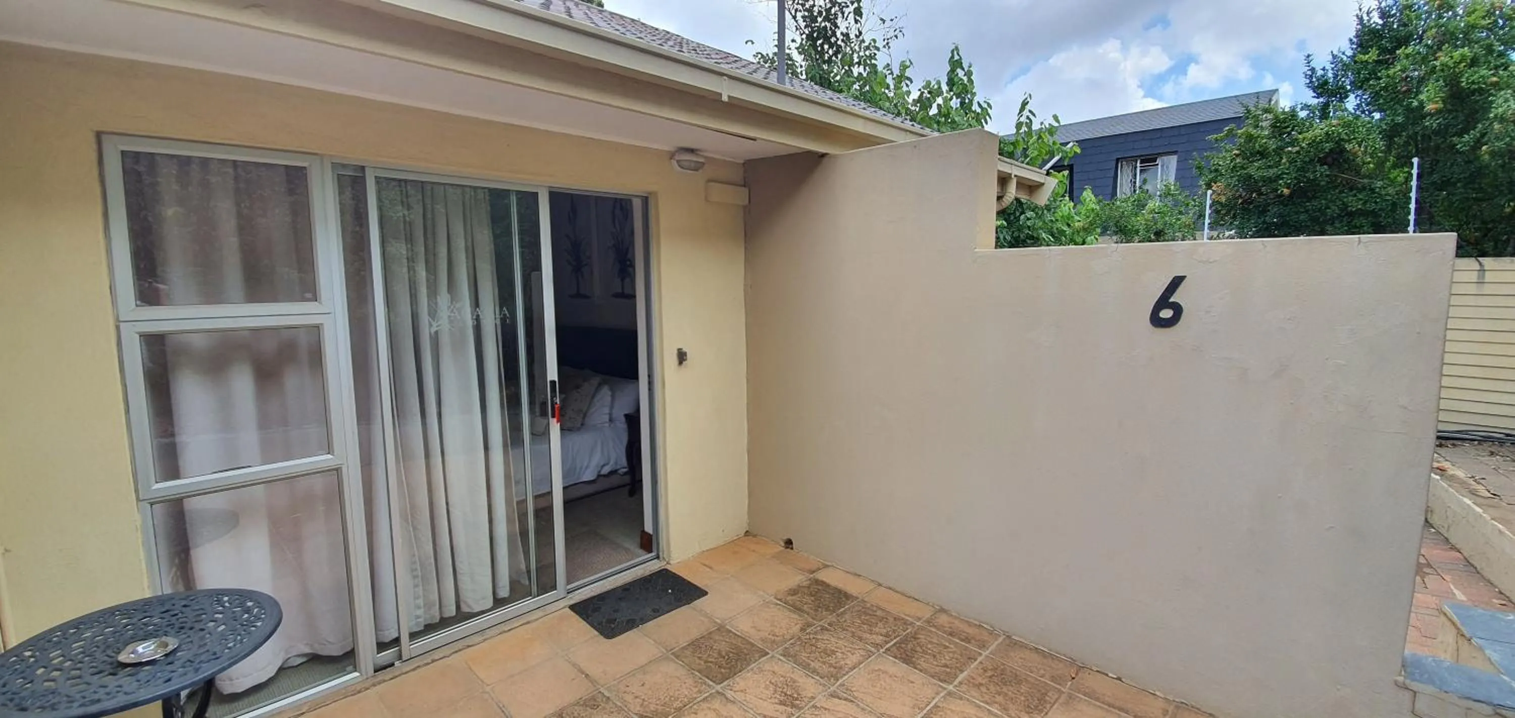 Patio in Acacia Lodge