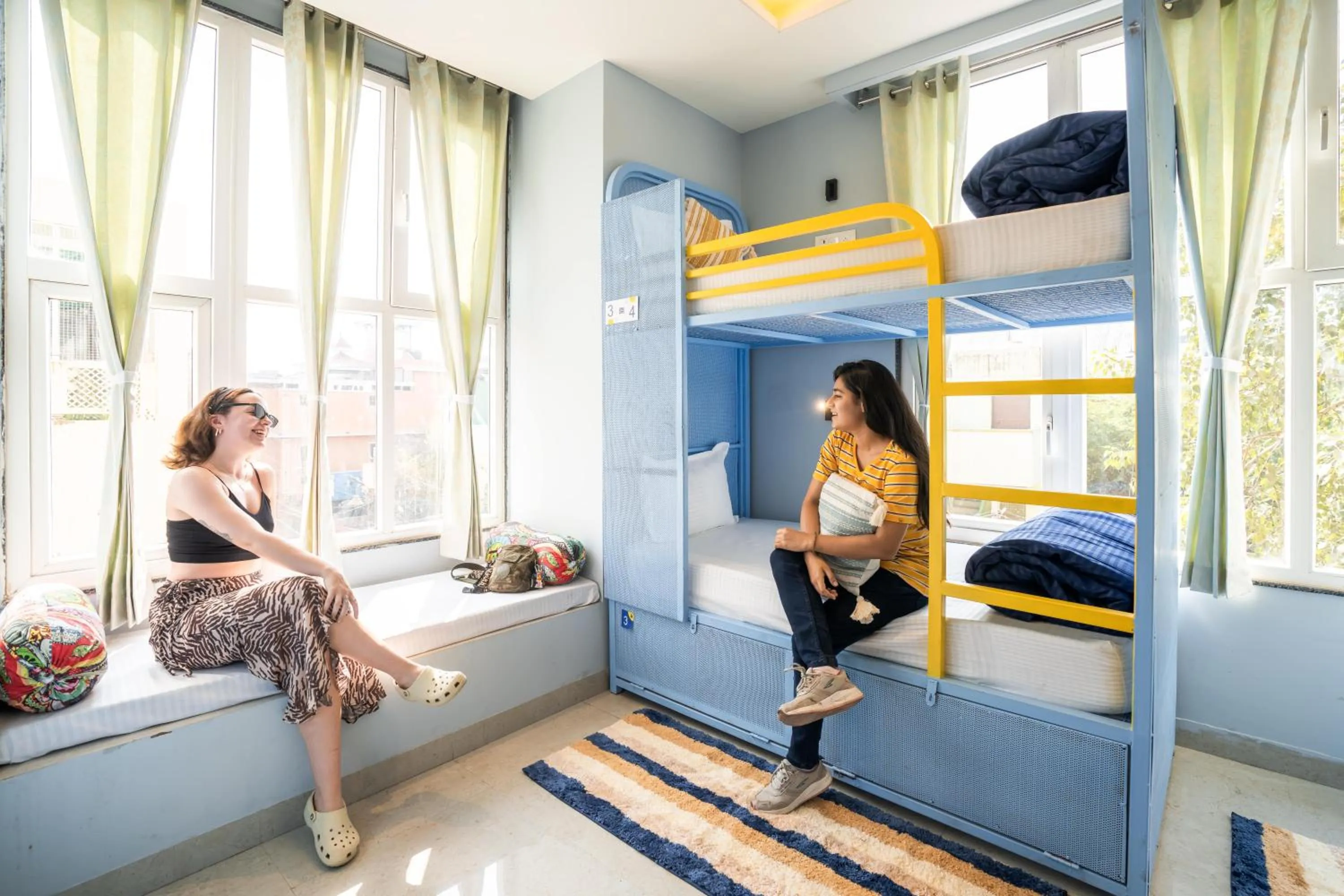 Bed in Shalom Backpackers Jaipur