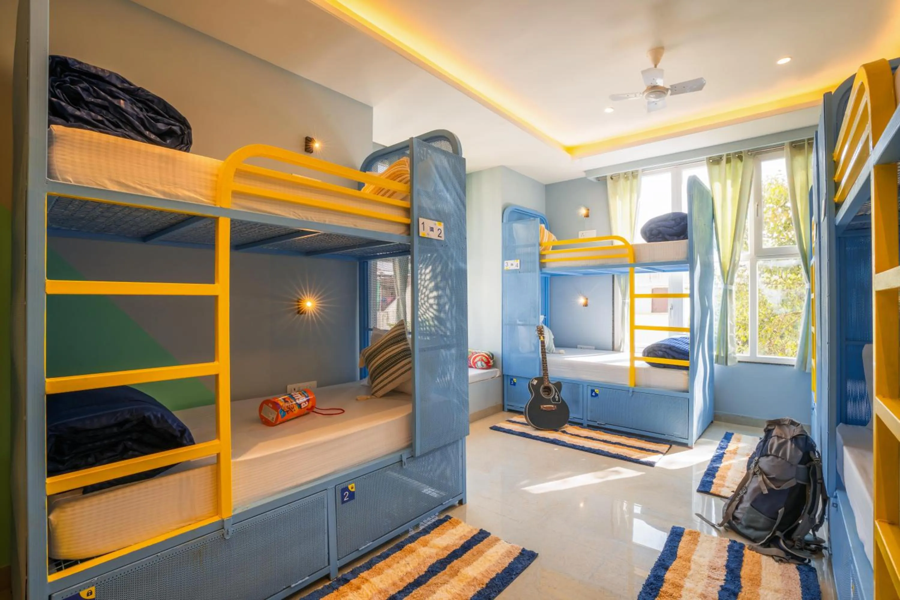 Bed in Shalom Backpackers Jaipur