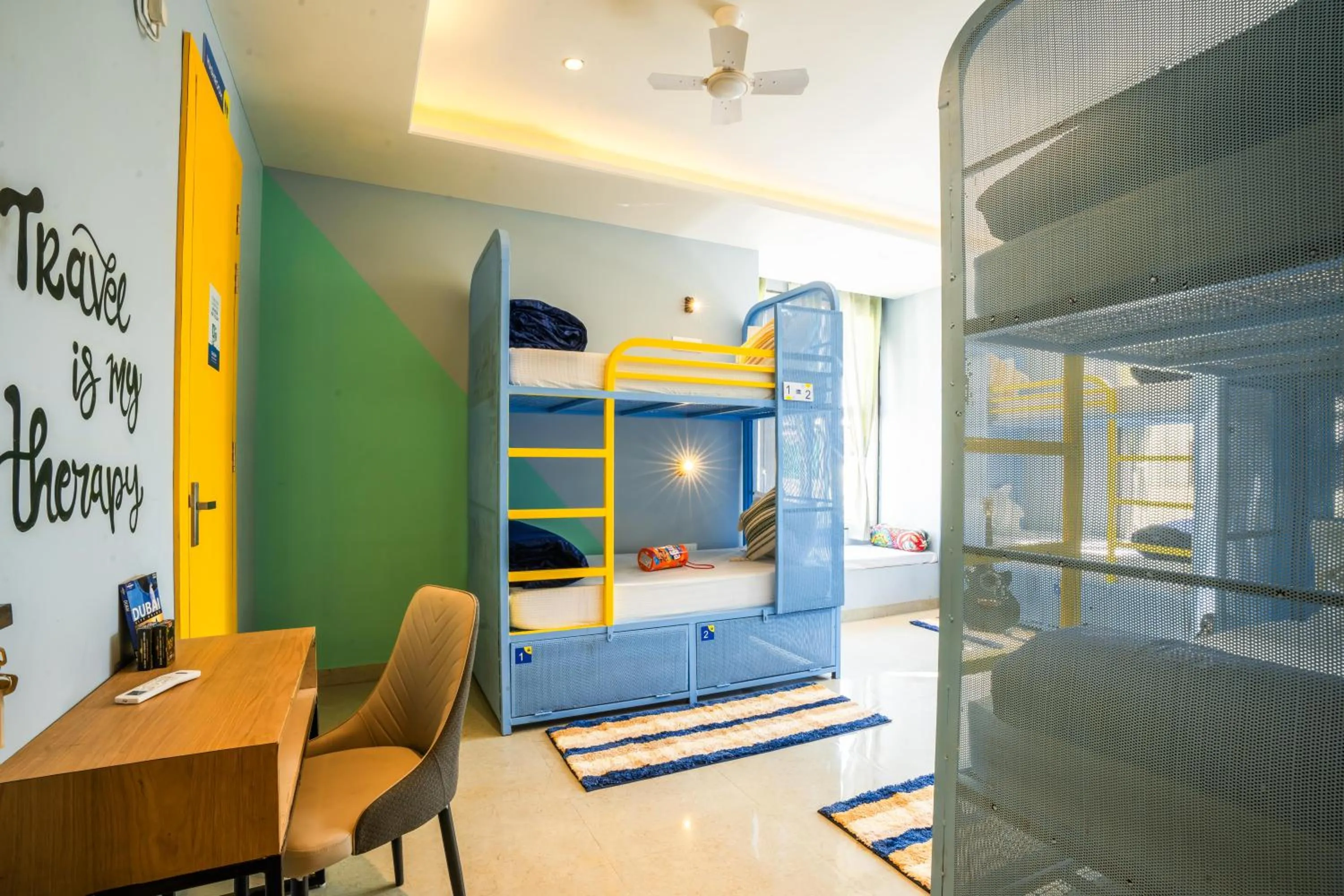 Bed in Shalom Backpackers Jaipur