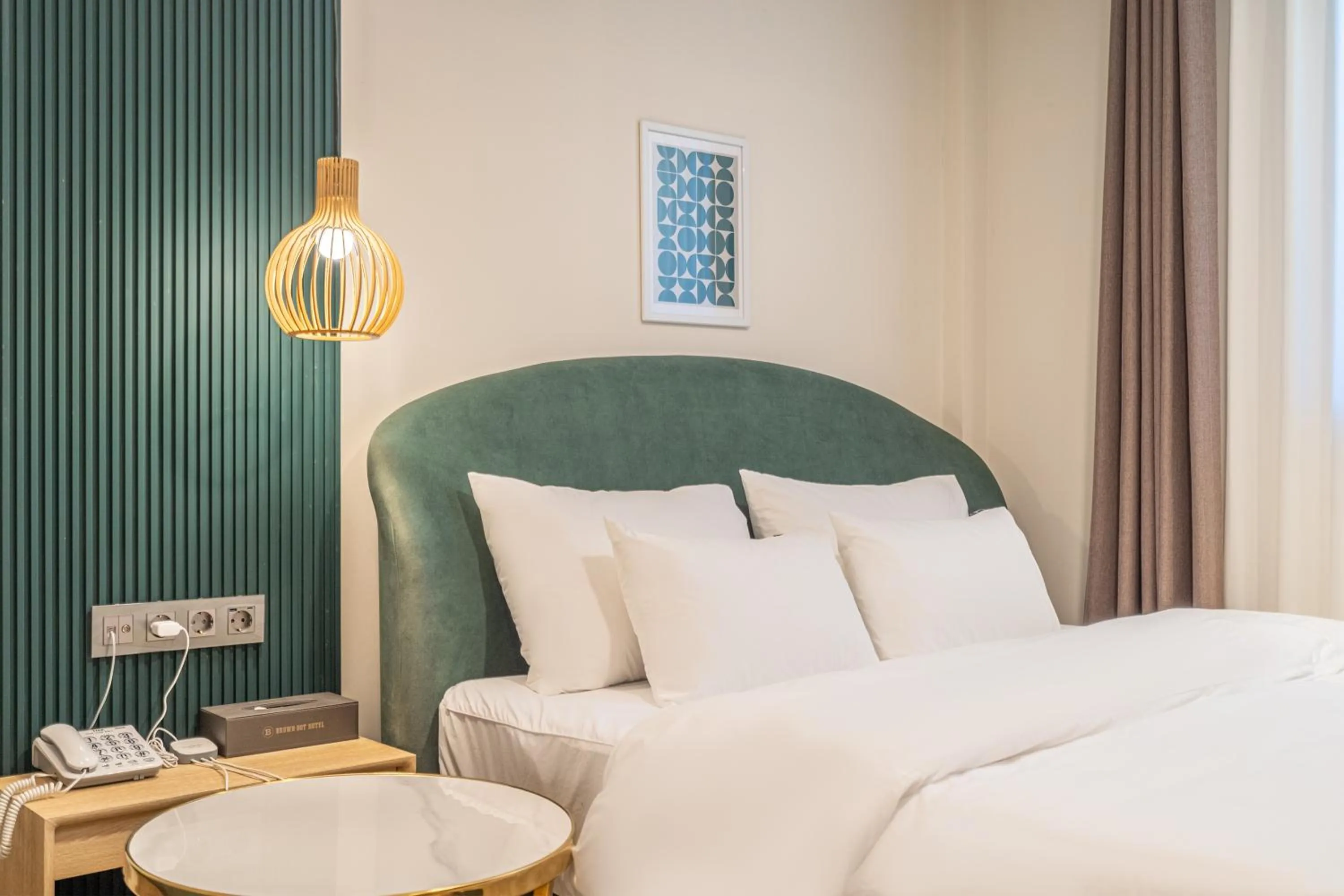 Bed in Browndot hotel Gimhae cityhall