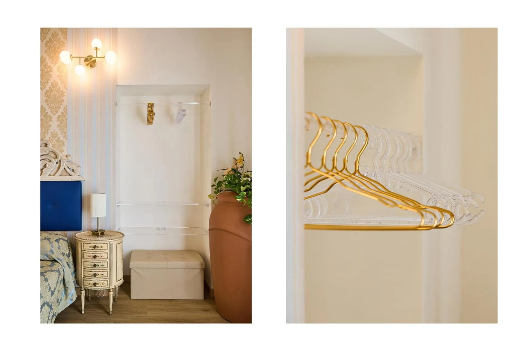 wardrobe in Merulana Suite Apartment