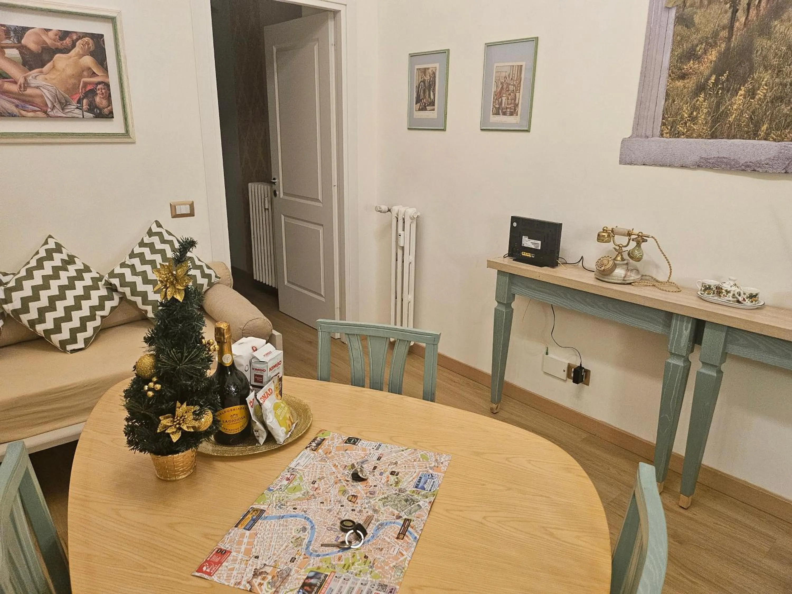 kitchen in Merulana Suite Apartment