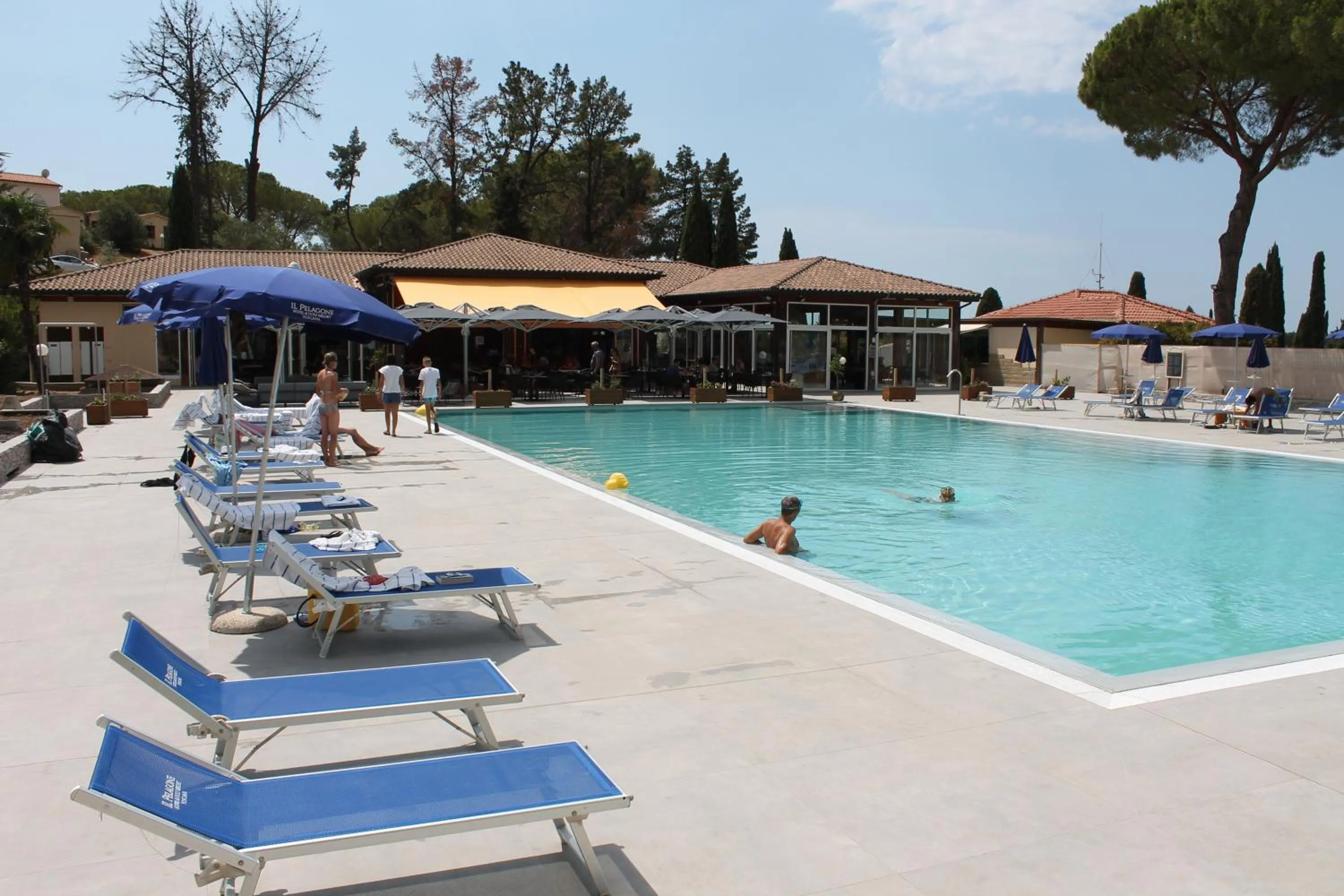 Swimming pool in Il Pelagone Hotel & Golf Resort Toscana