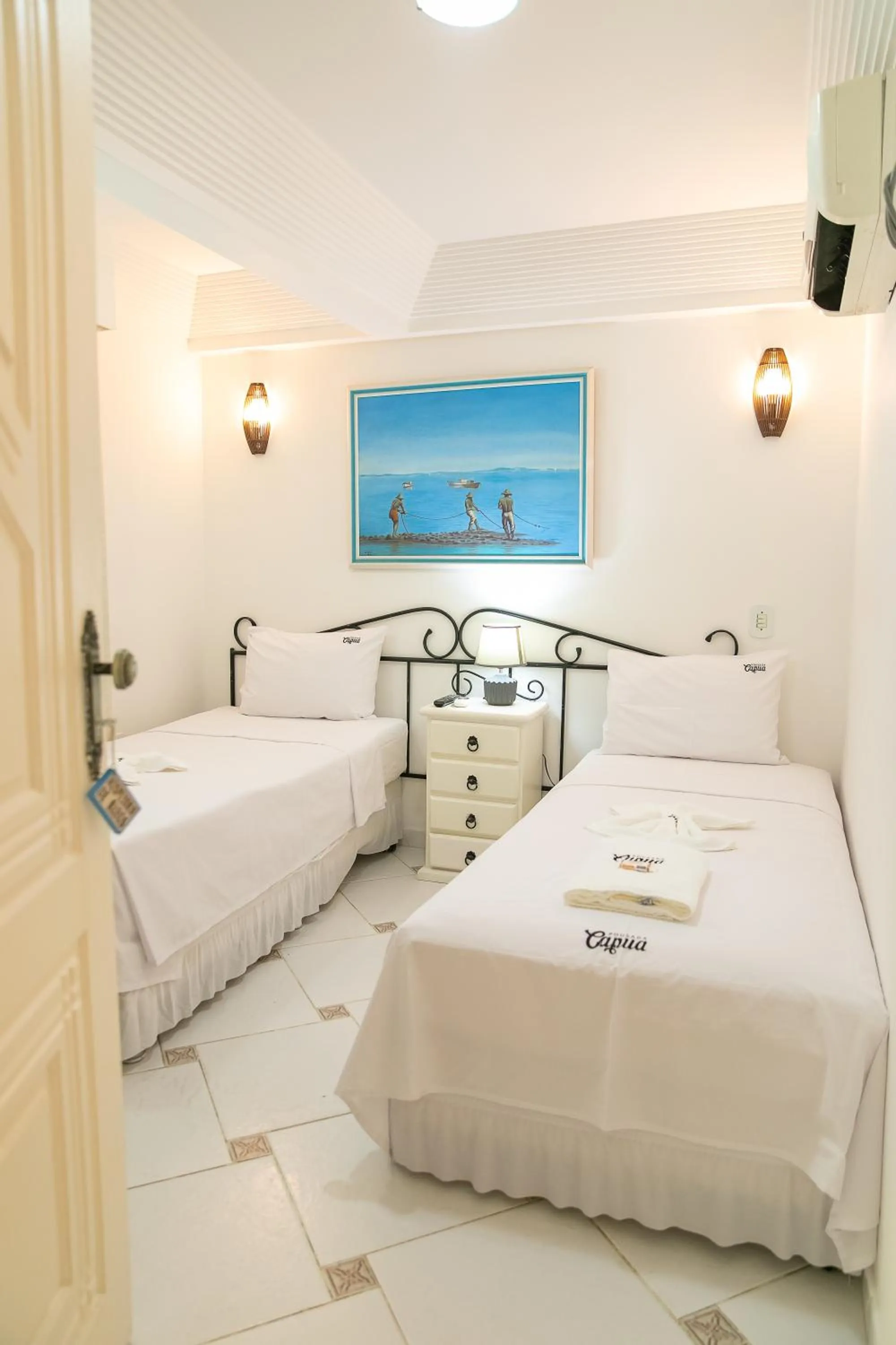 Bed in Pousada Capua Buzios