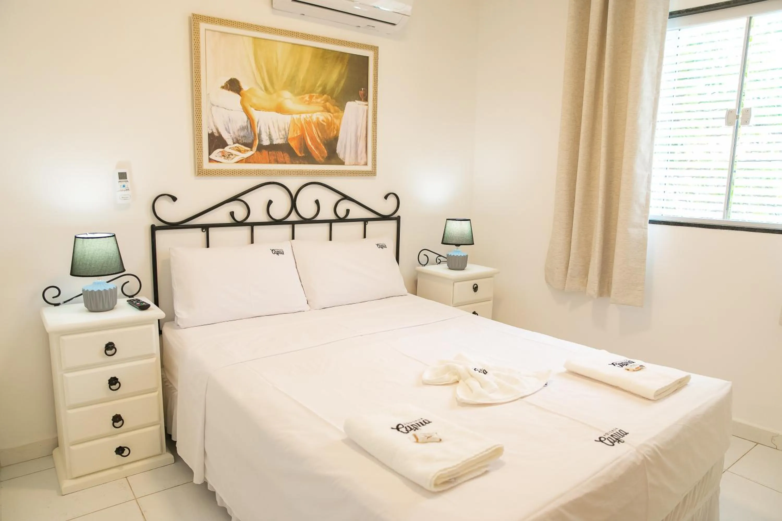 Bed in Pousada Capua Buzios