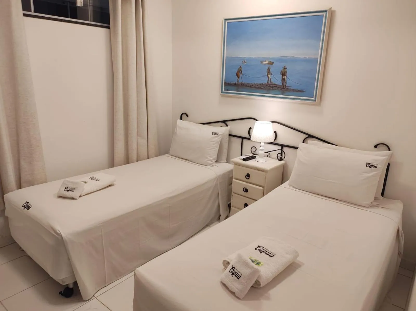 Bed in Pousada Capua Buzios