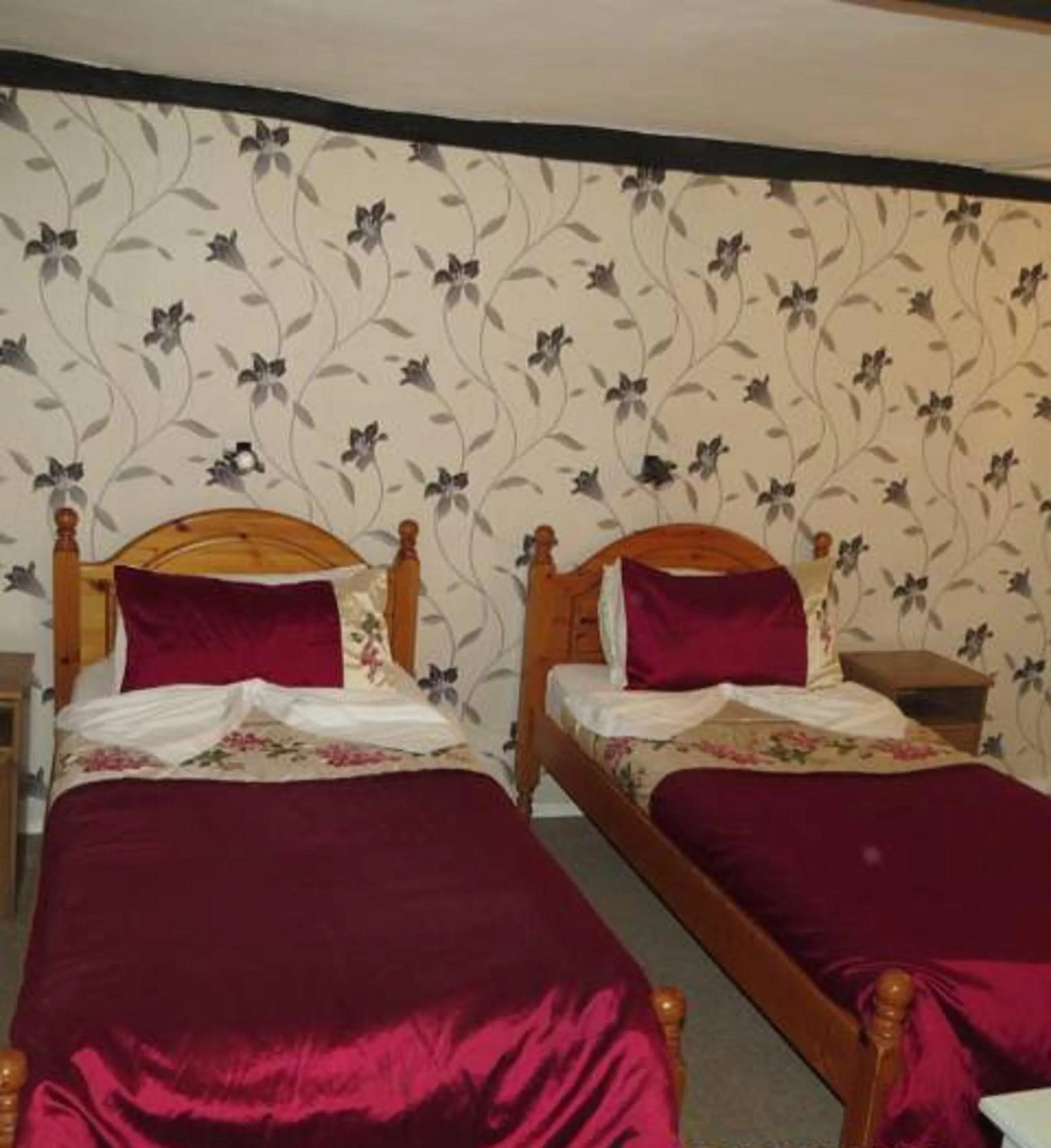 Decorative detail in The Old Black Horse Inn