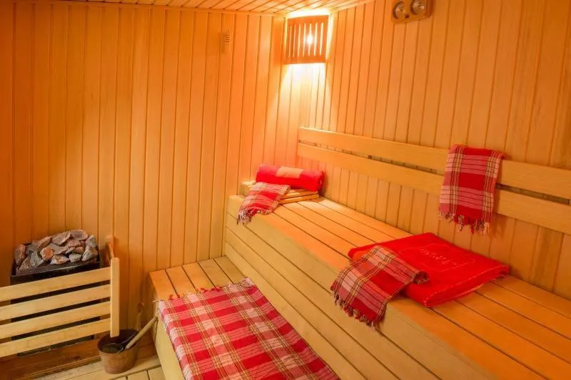 Sauna, Bed in Grand Hotel Azmakhan Spa&Welness
