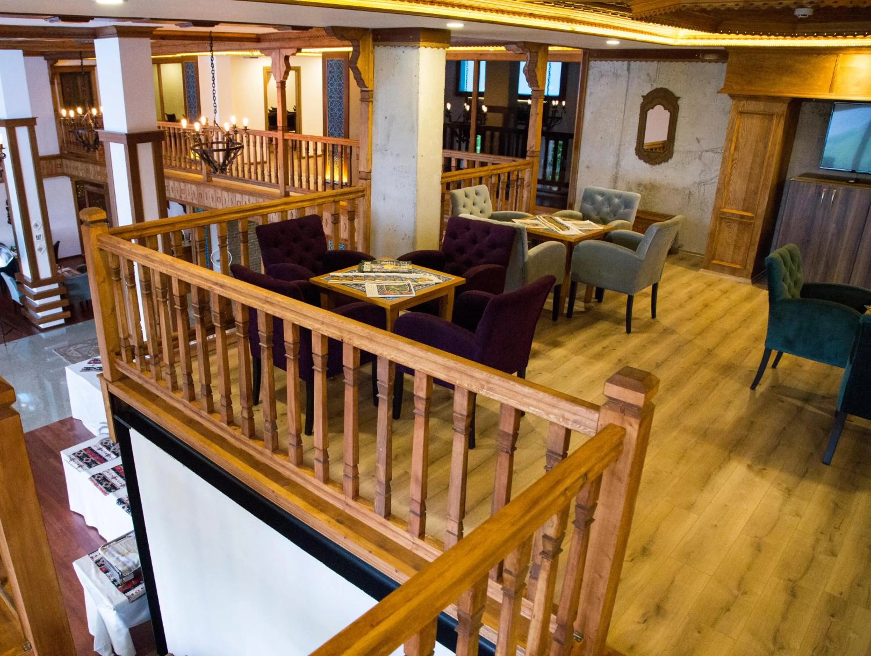 Seating area in Grand Hotel Azmakhan Spa&Welness