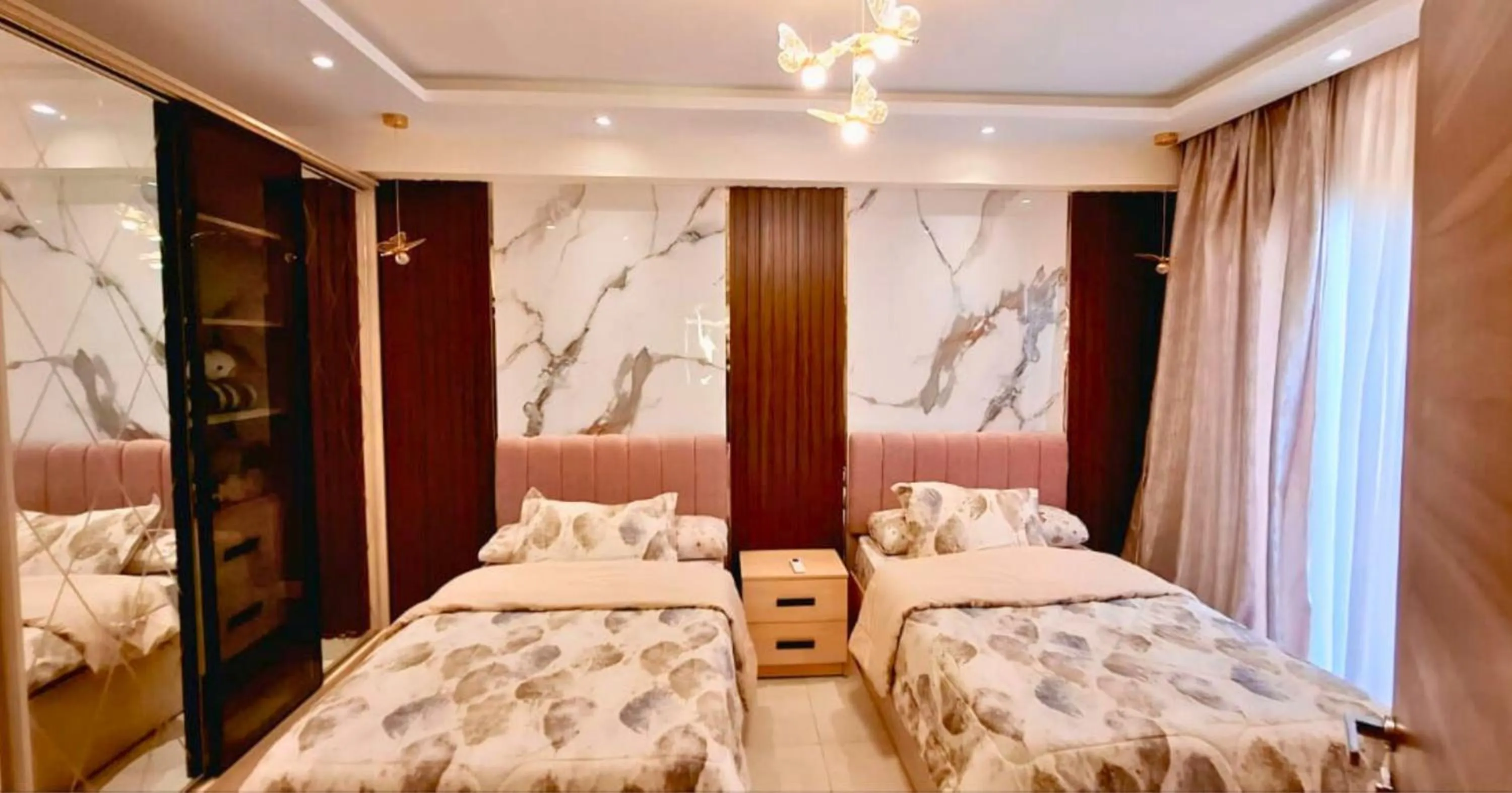 Bed in Luxury Sharm Hills Resort