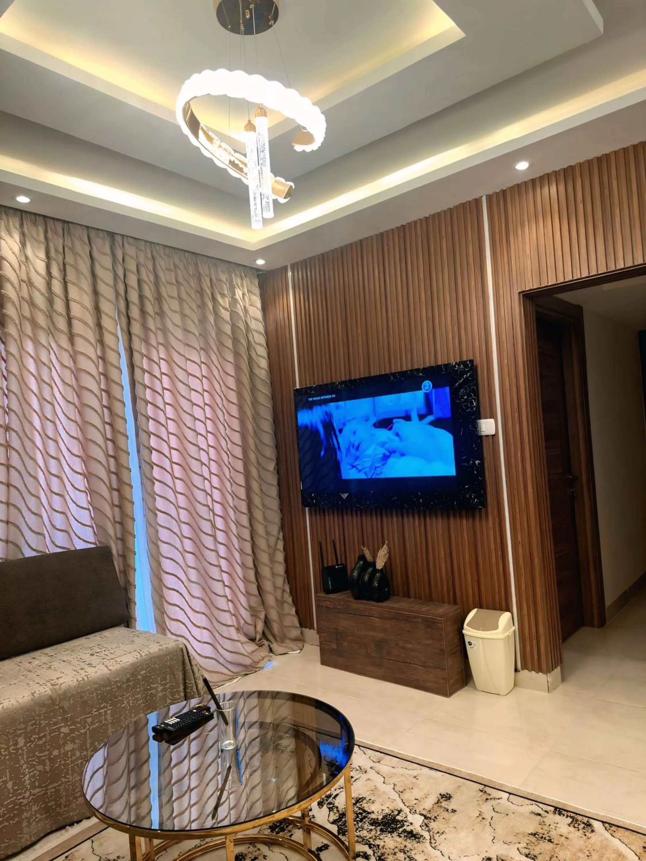 Communal lounge/ TV room in Luxury Sharm Hills Resort