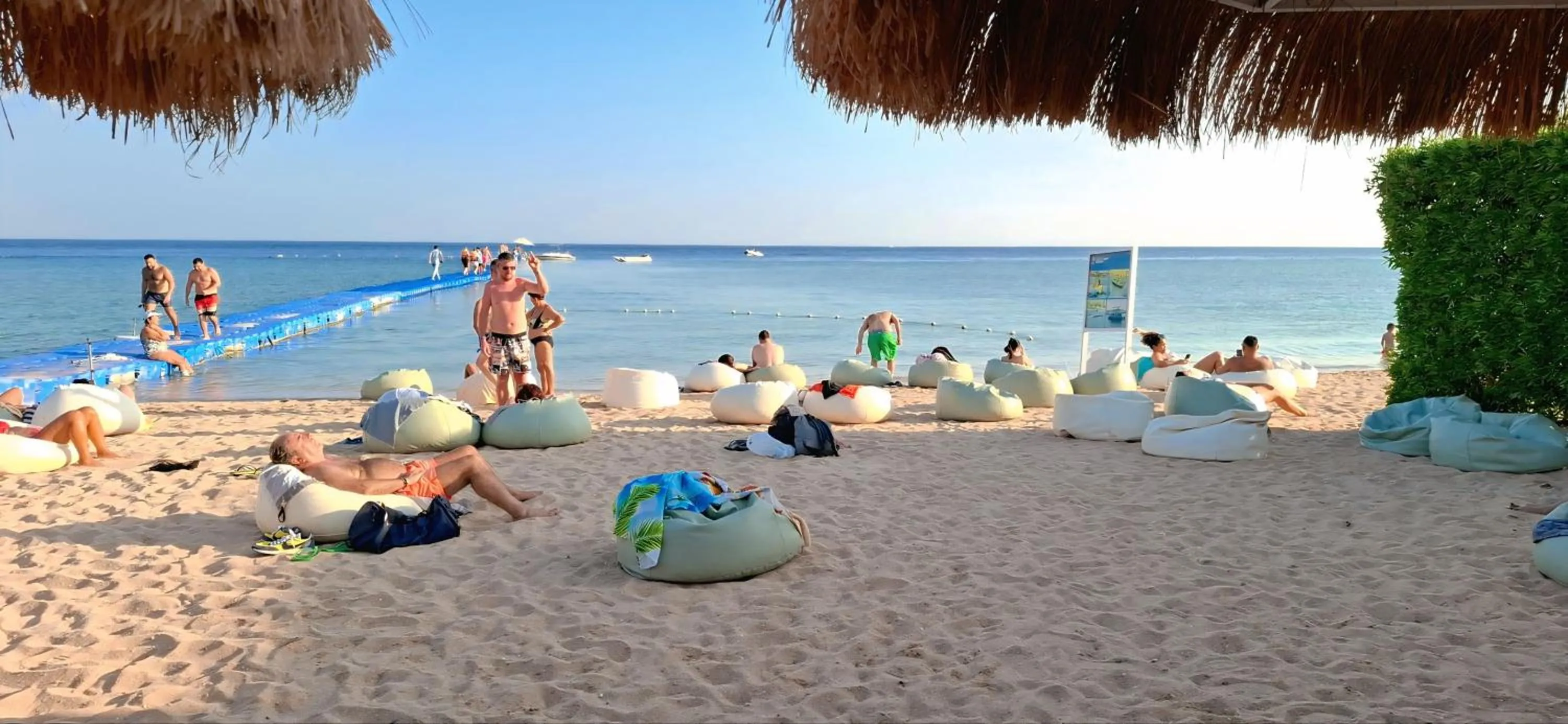 Windsurfing in Luxury Sharm Hills Resort