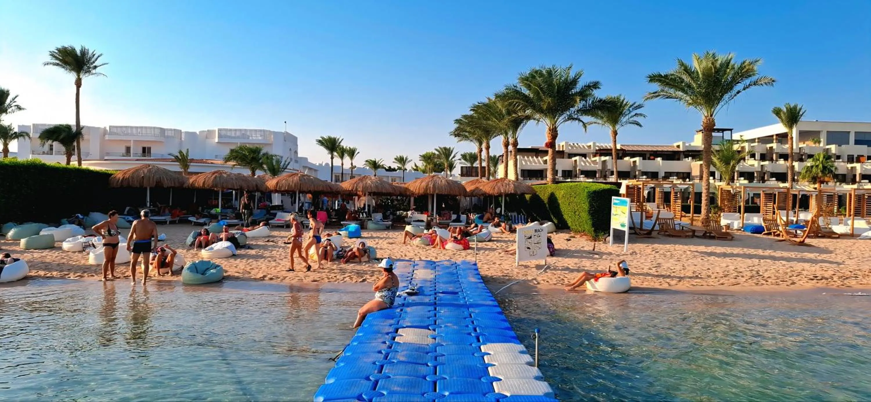 Windsurfing in Luxury Sharm Hills Resort