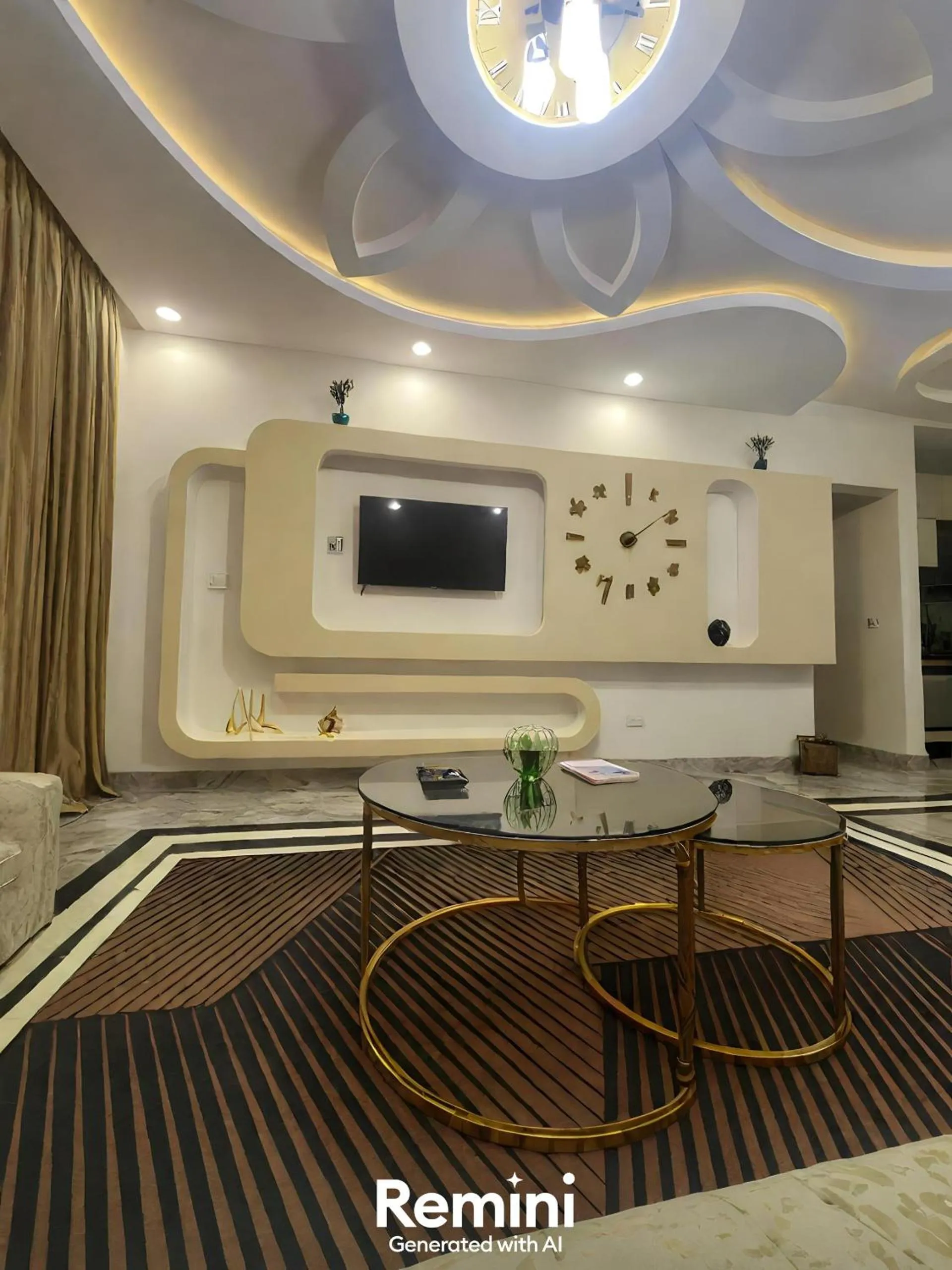 Communal lounge/ TV room in Luxury Sharm Hills Resort