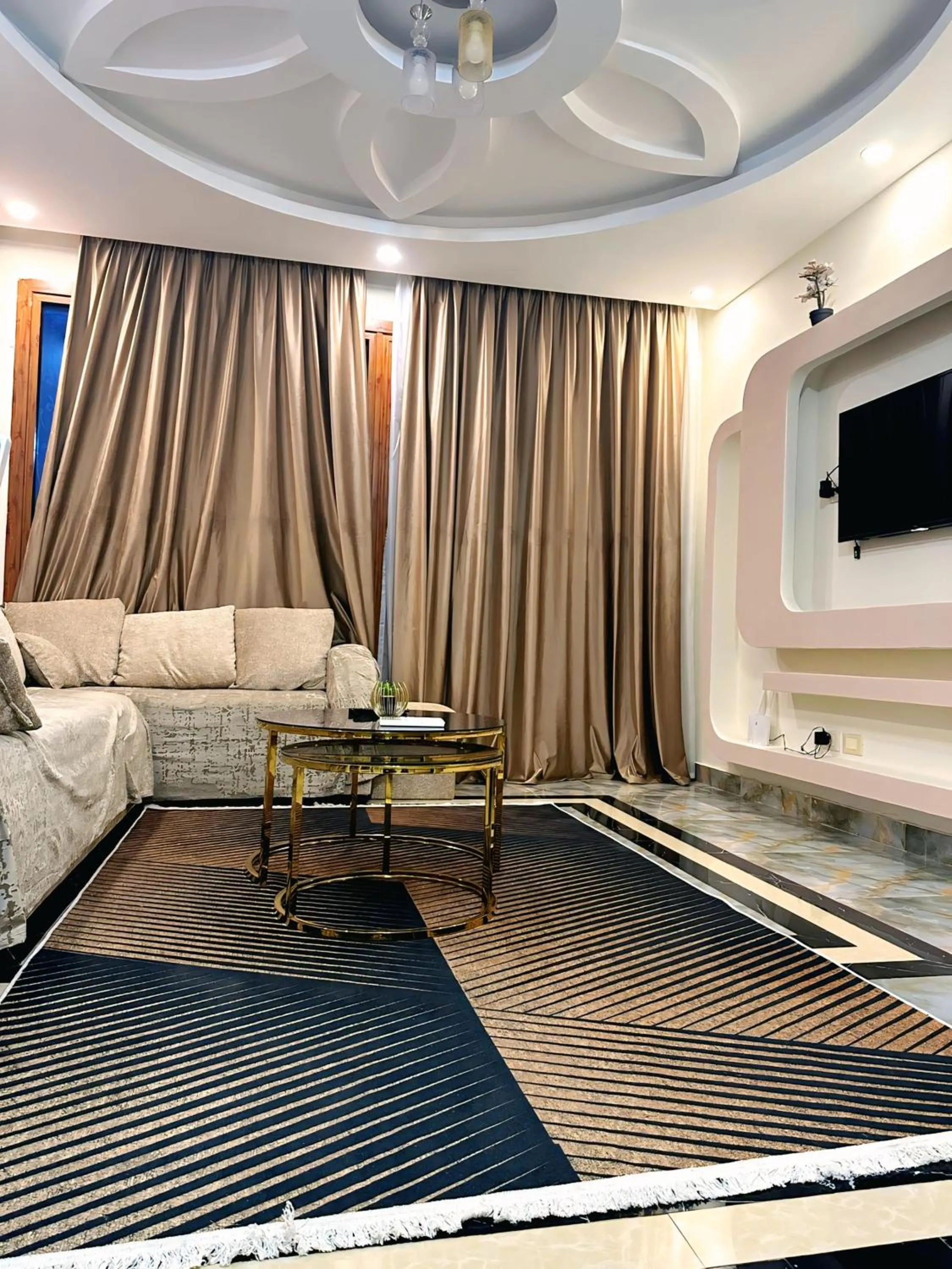 Communal lounge/ TV room in Luxury Sharm Hills Resort