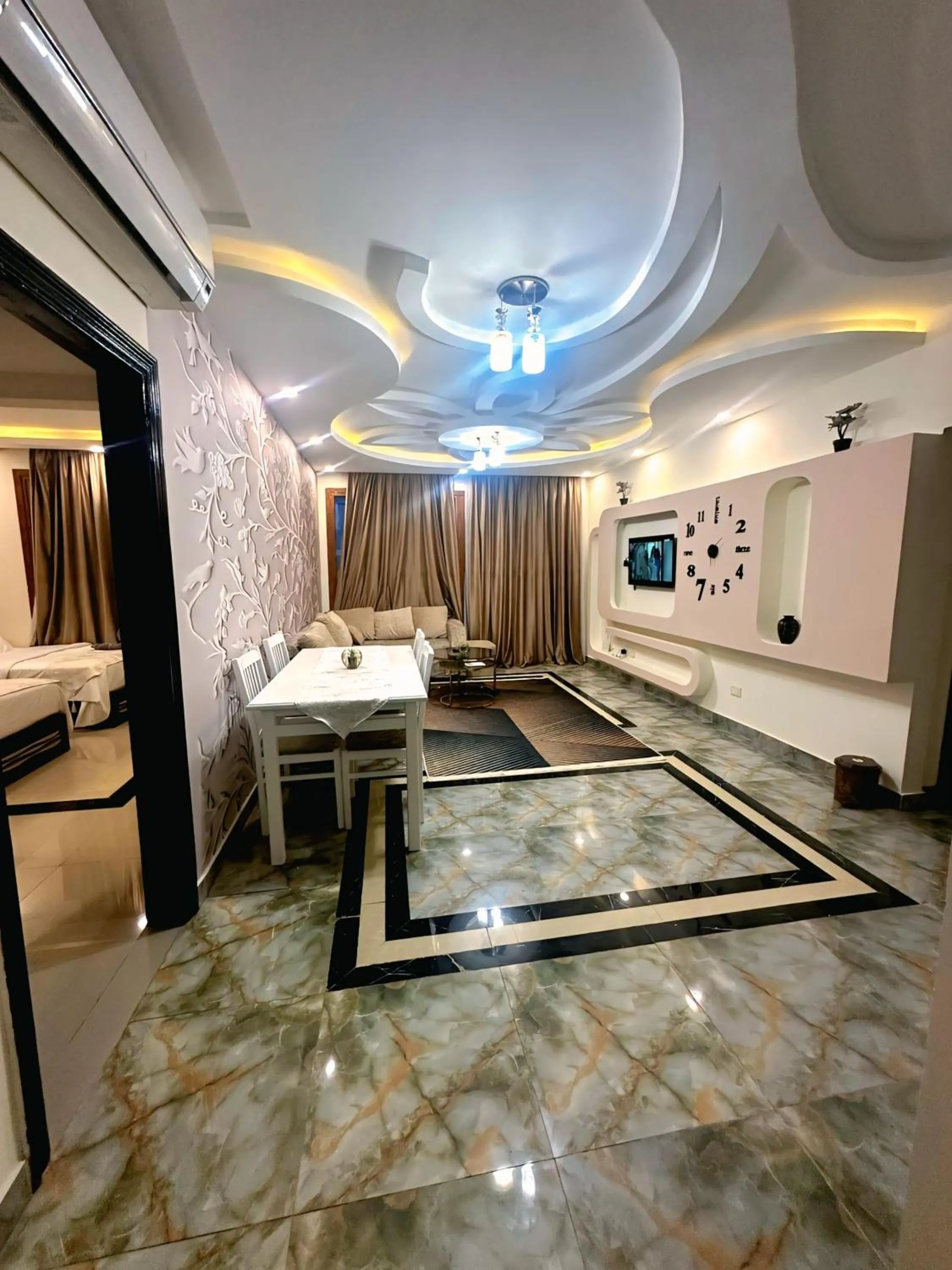 Living room in Luxury Sharm Hills Resort