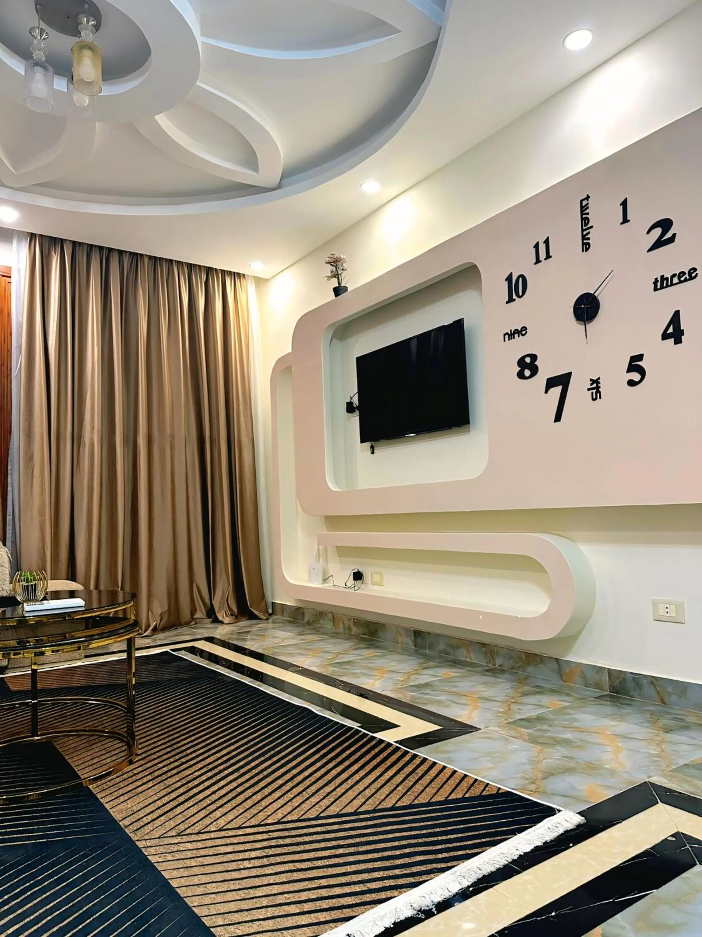 Communal lounge/ TV room in Luxury Sharm Hills Resort