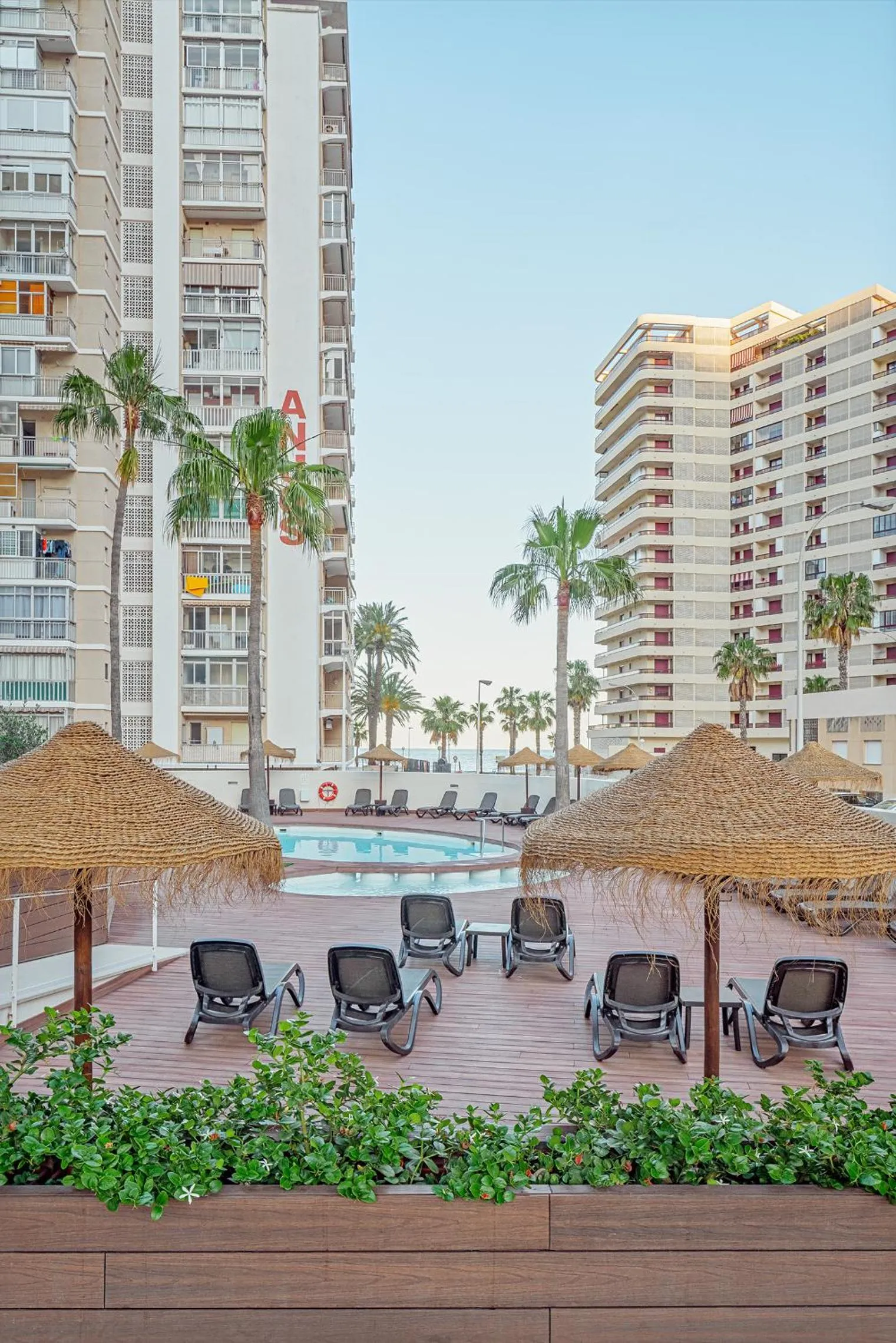 Solarium in Hotel Santamarta