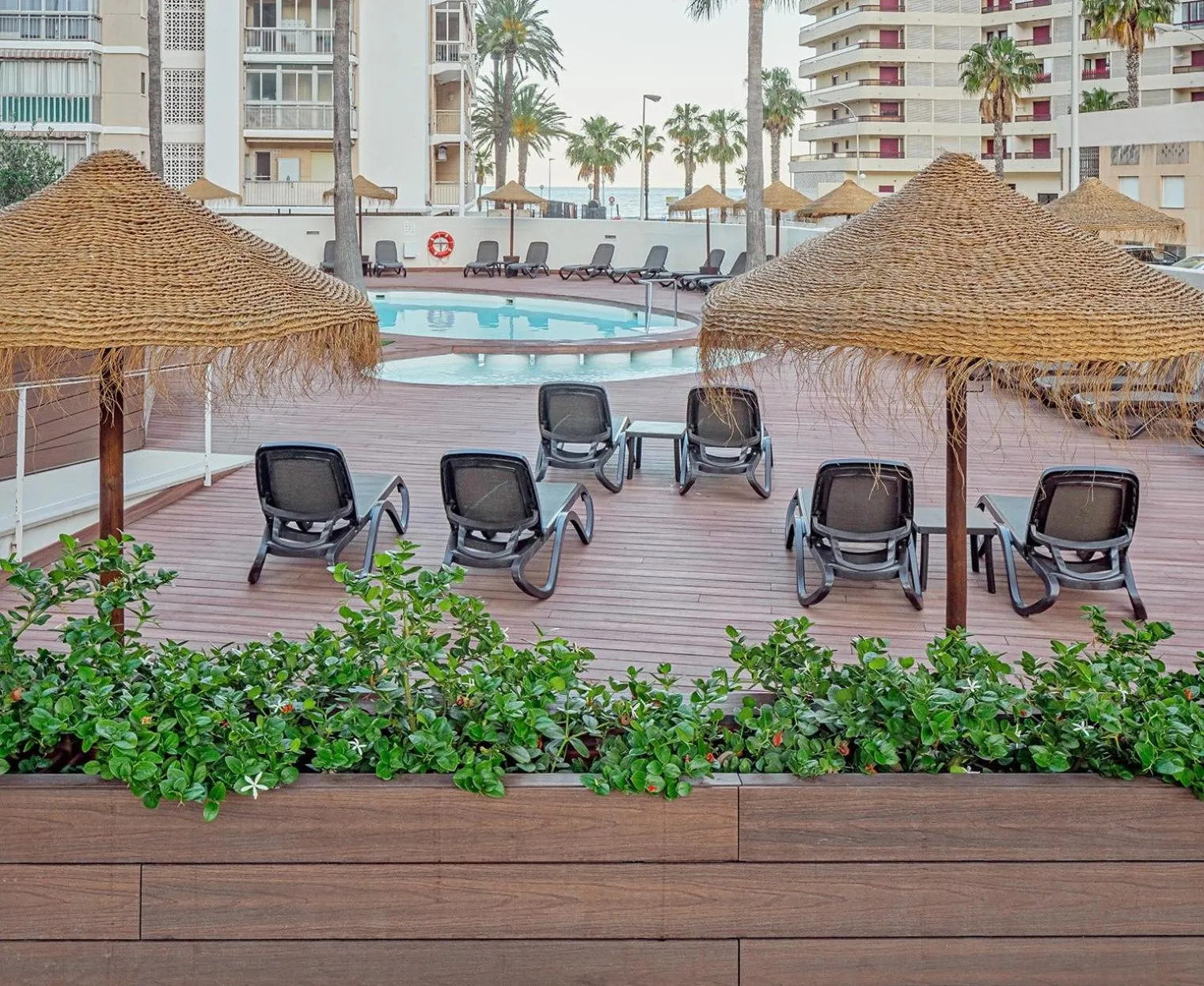 Swimming pool in Hotel Santamarta