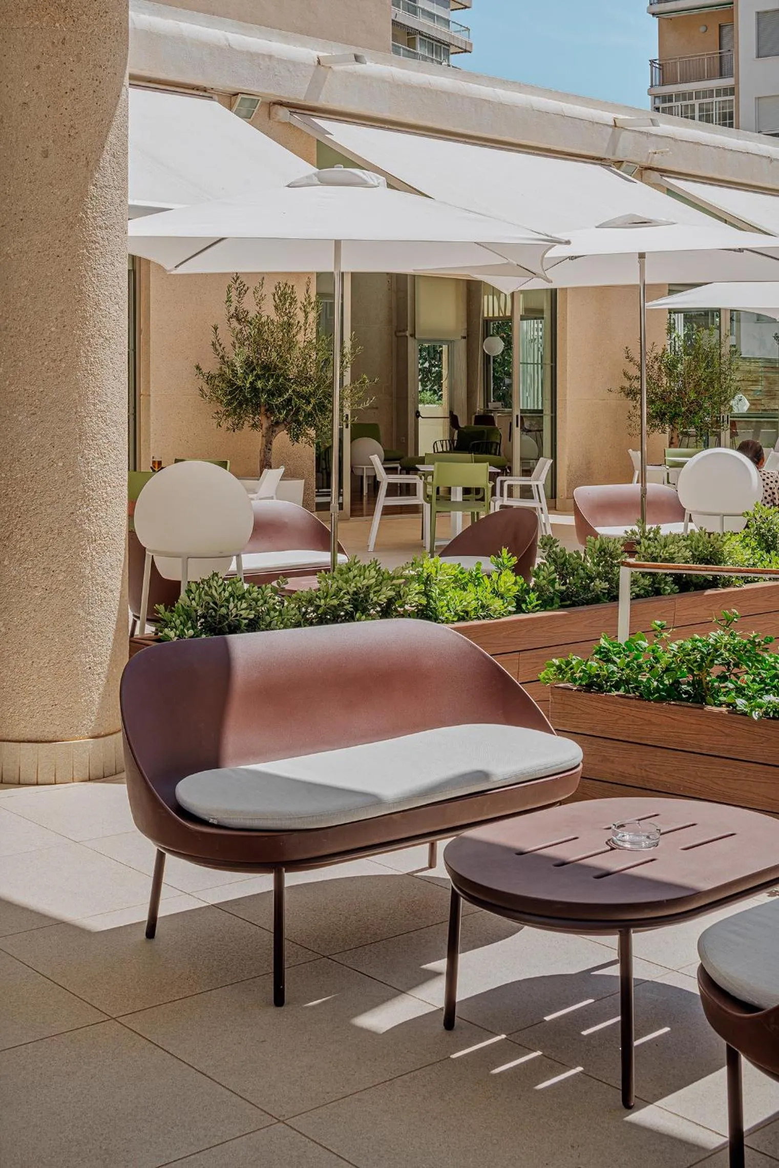 Swimming pool in Hotel Santamarta