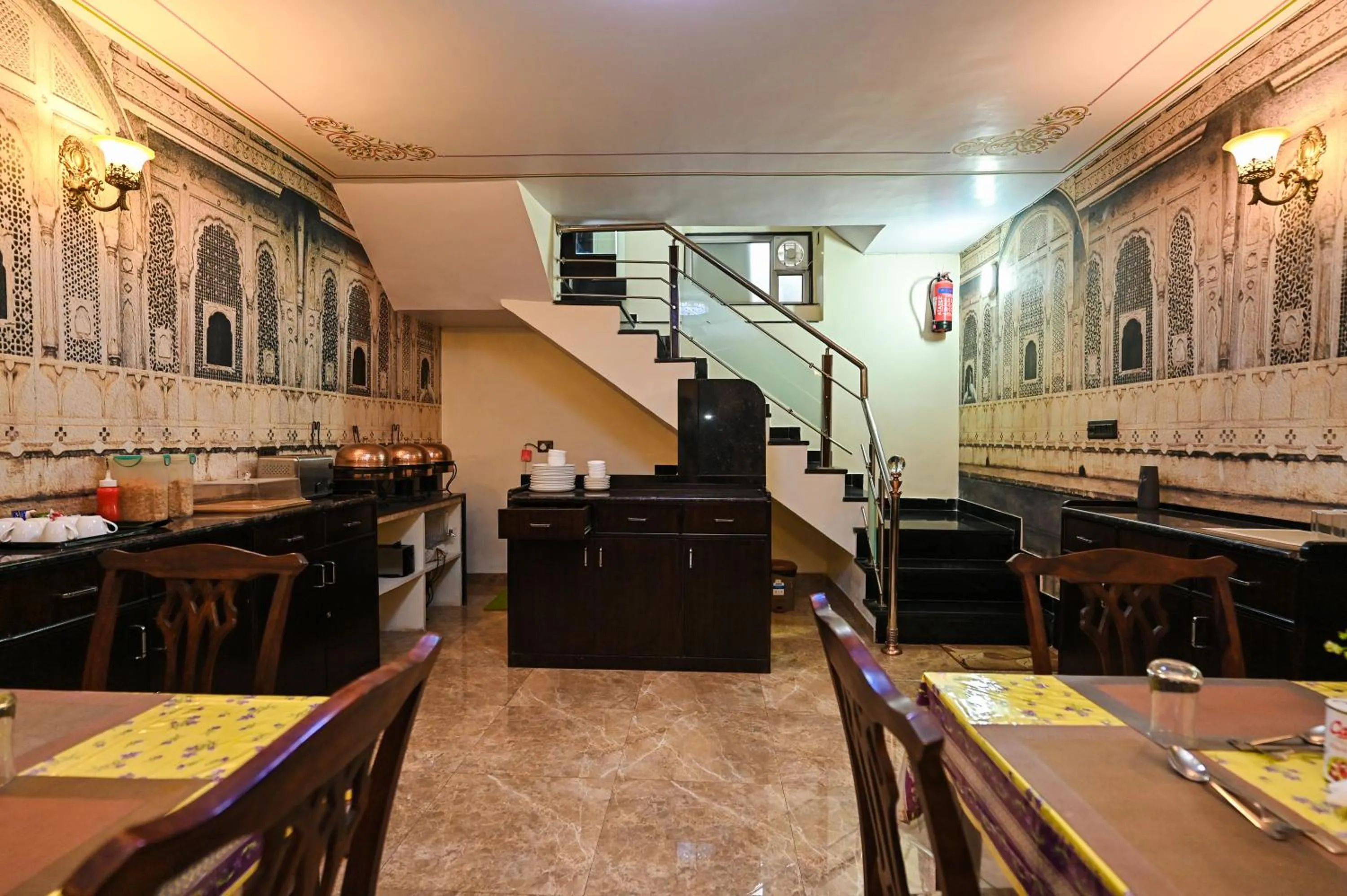 Dining area in Harnawa Haveli - A Boutique Heritage Stay