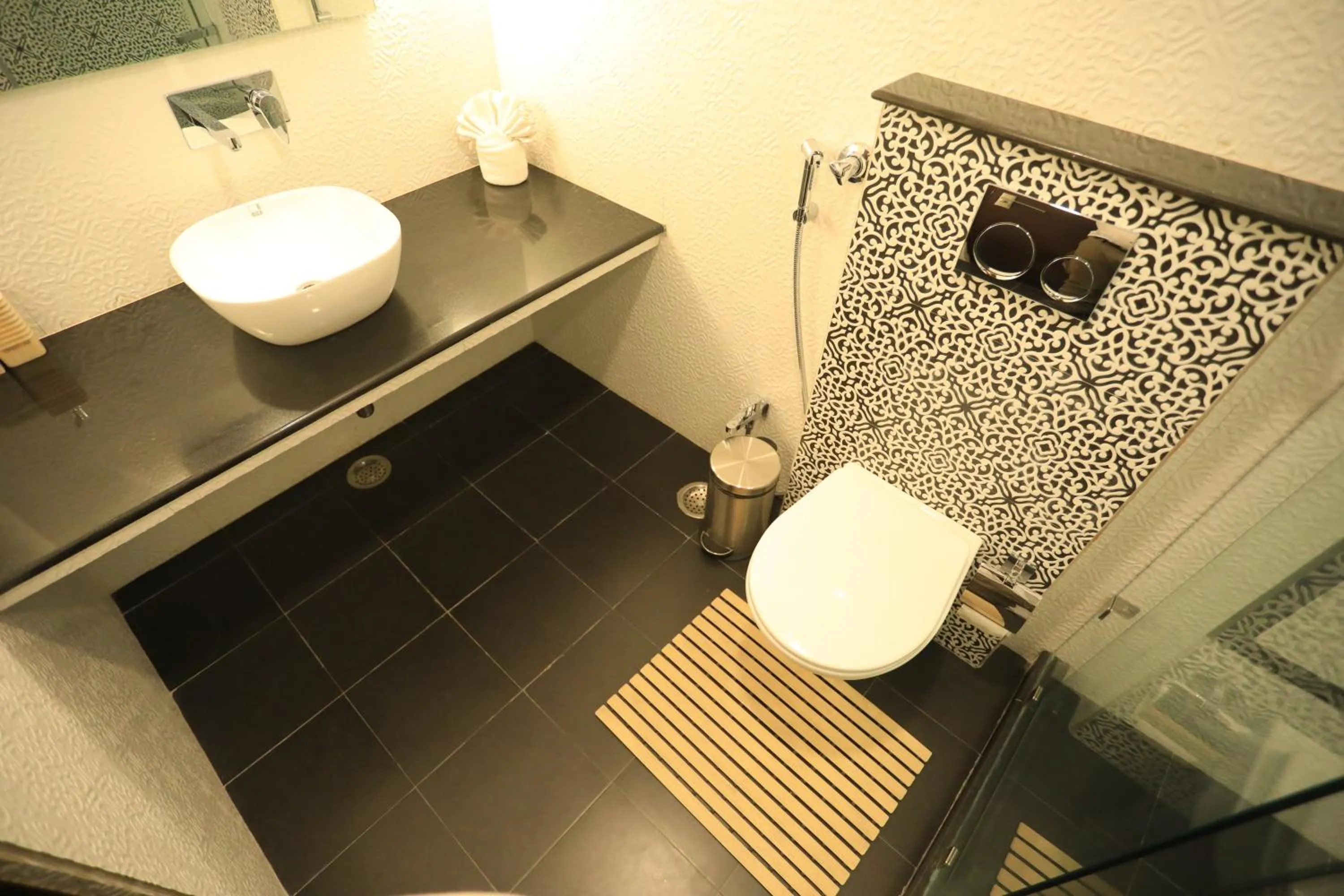 Bathroom in Harnawa Haveli - A Boutique Heritage Stay