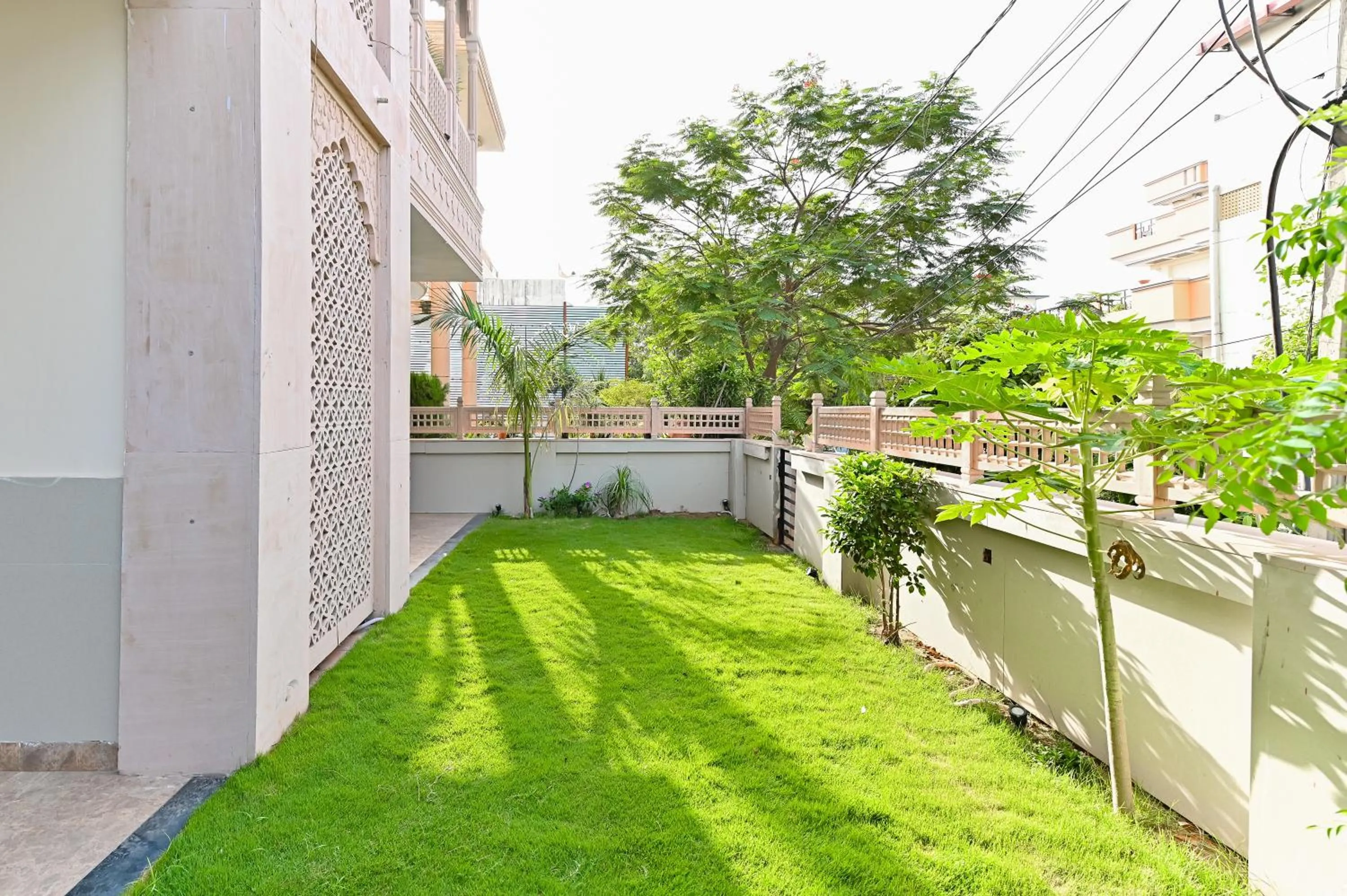 Garden in Harnawa Haveli - A Boutique Heritage Stay