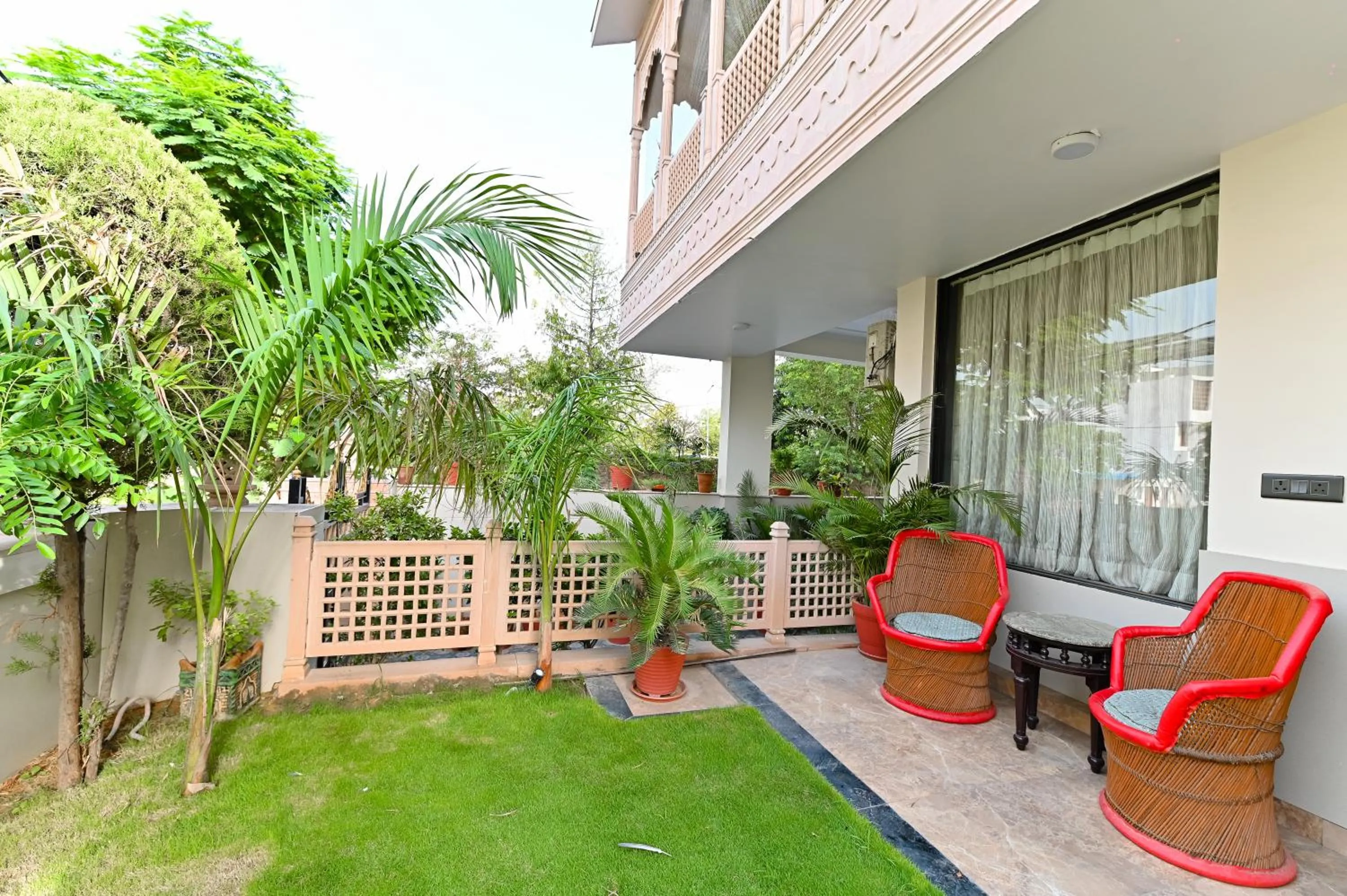 Garden in Harnawa Haveli - A Boutique Heritage Haveli in Jaipur