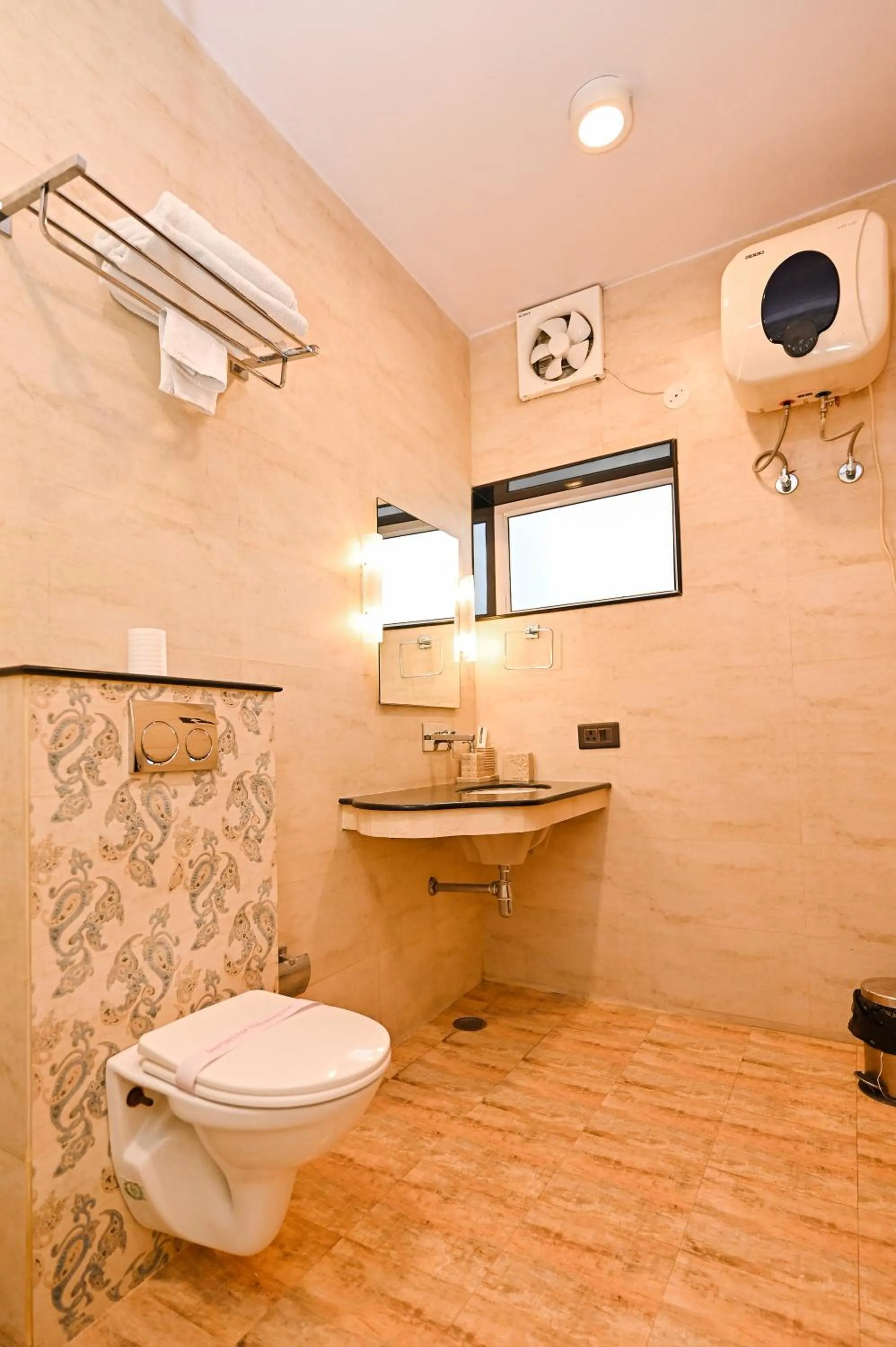 Bathroom in Harnawa Haveli - A Boutique Heritage Stay