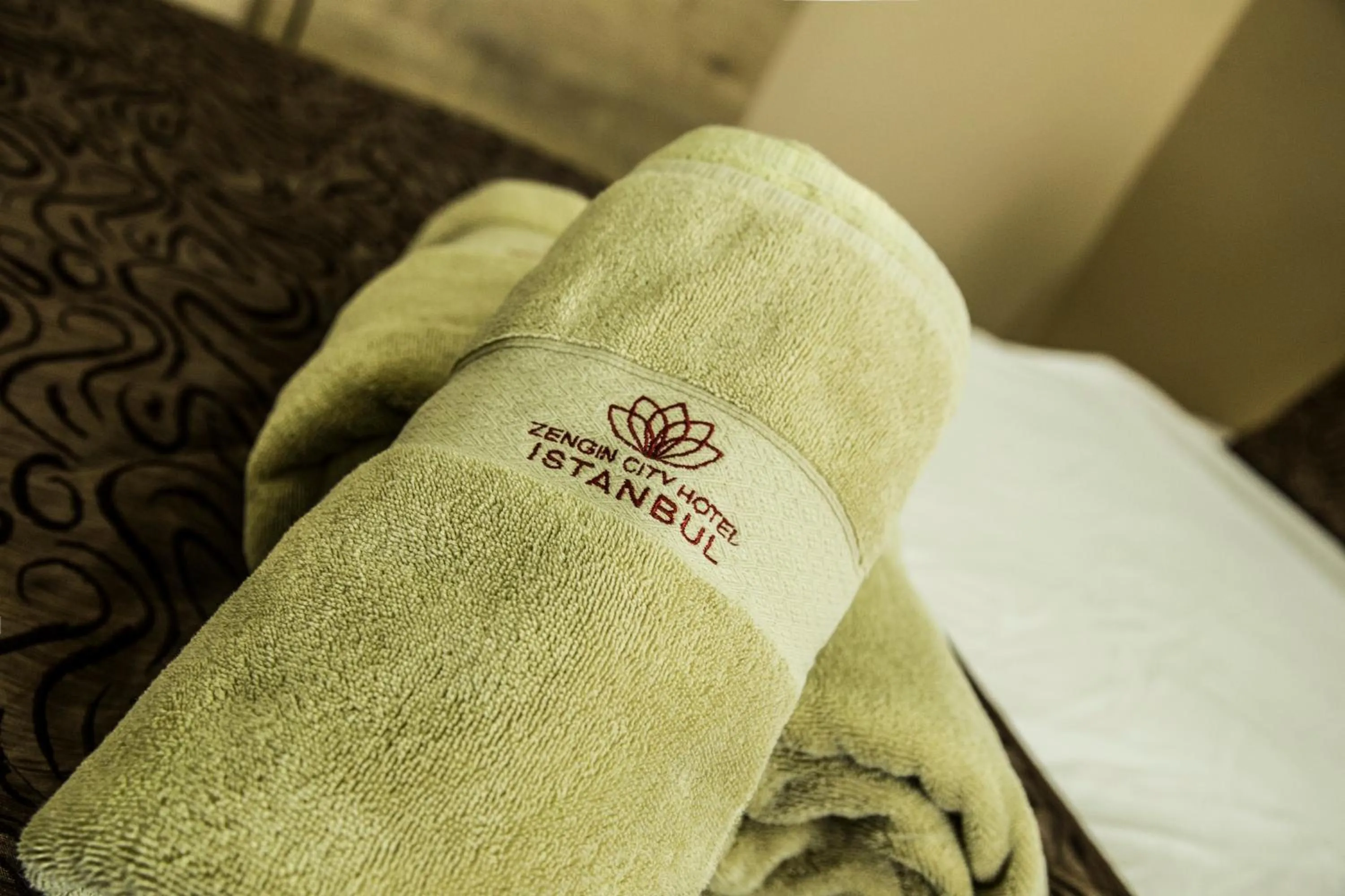 Decorative detail, Bed in Zengin City Hotel