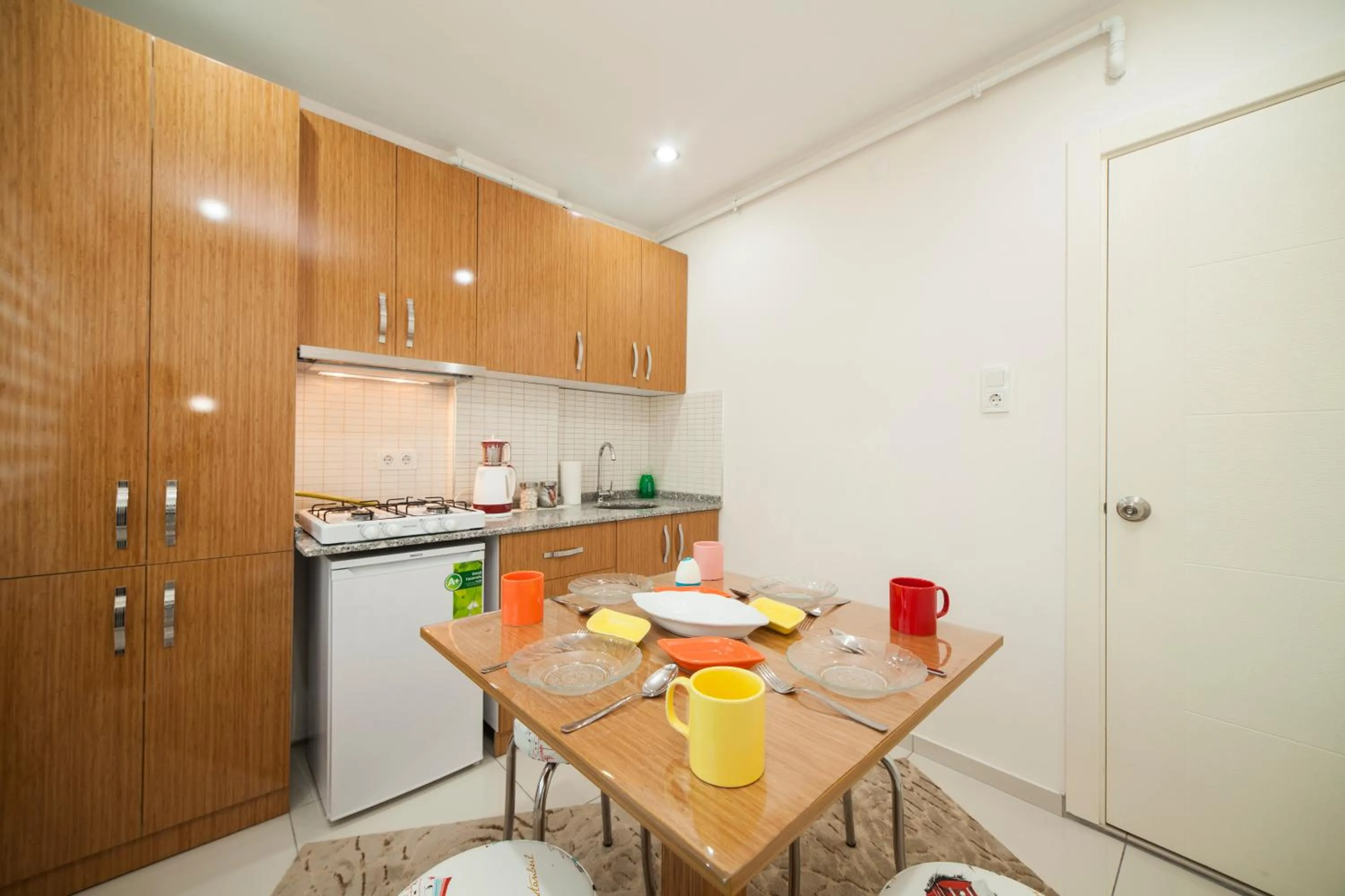 Kitchen or kitchenette in Zengin City Hotel