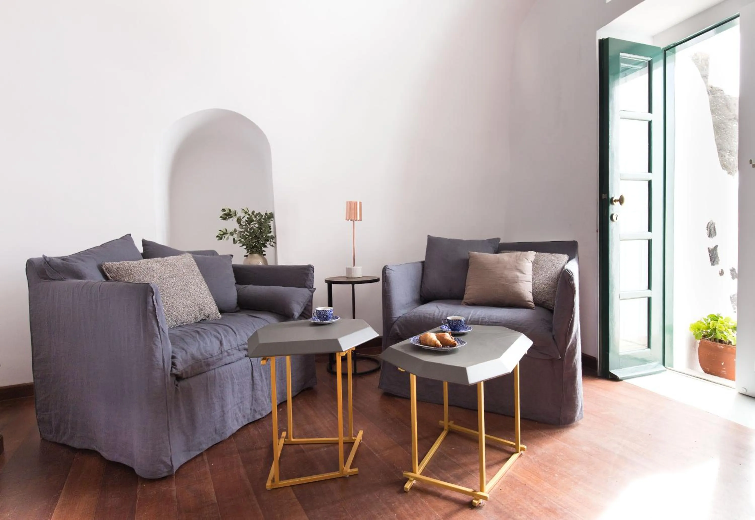 Seating area in The Vasilicos