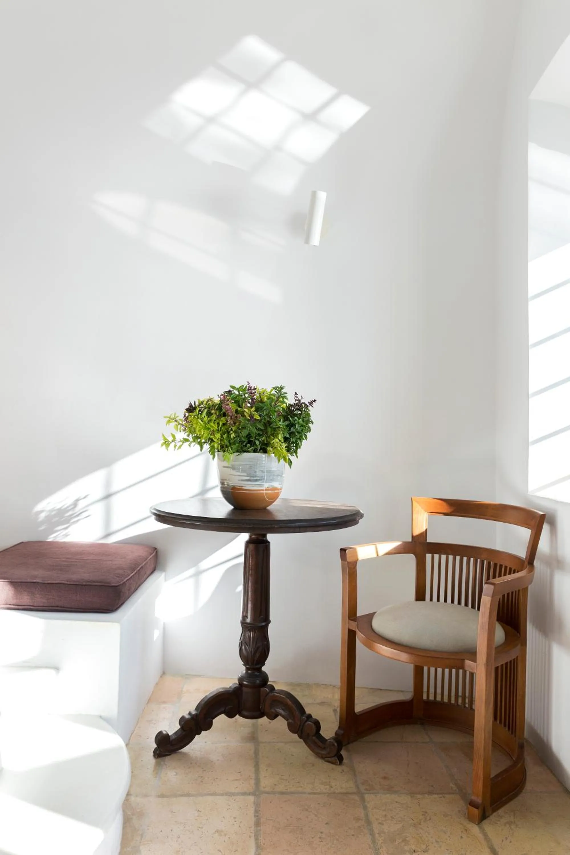 Seating area in The Vasilicos