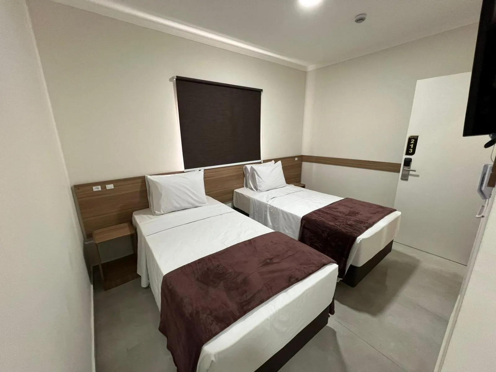 Bed in Hotel Internacional Guarulhos
