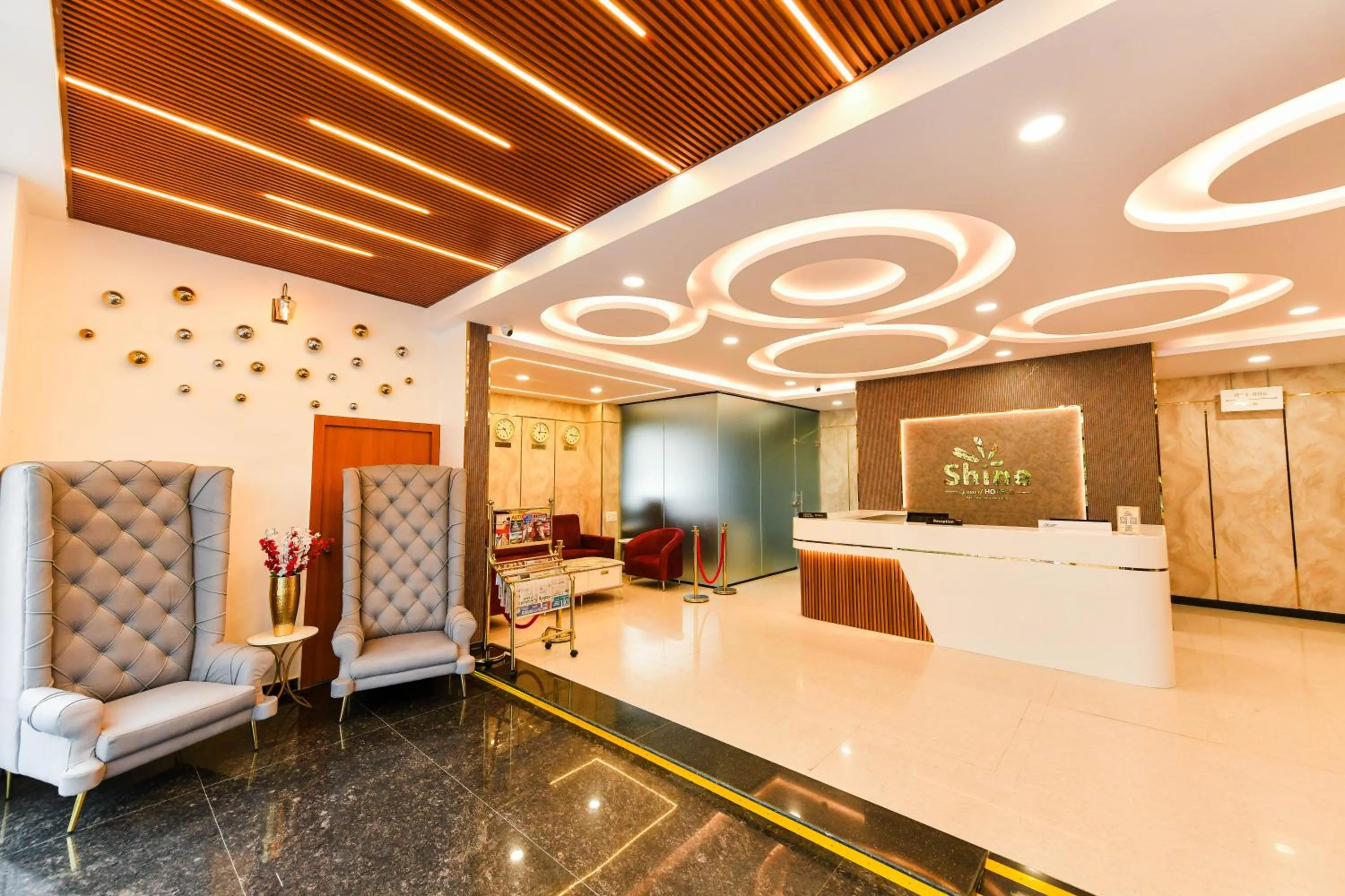 Lobby or reception in Hotel Shine International