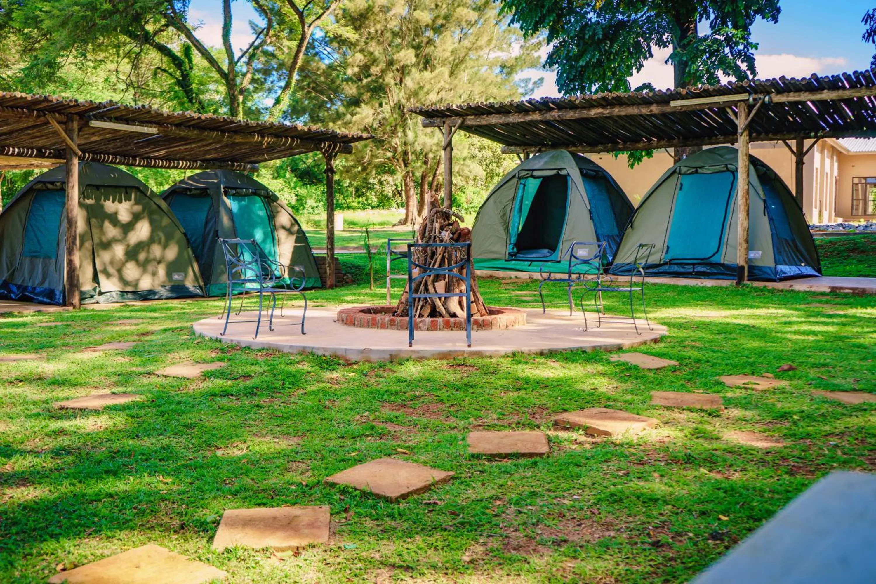 Garden in Great Zimbabwe Hotel