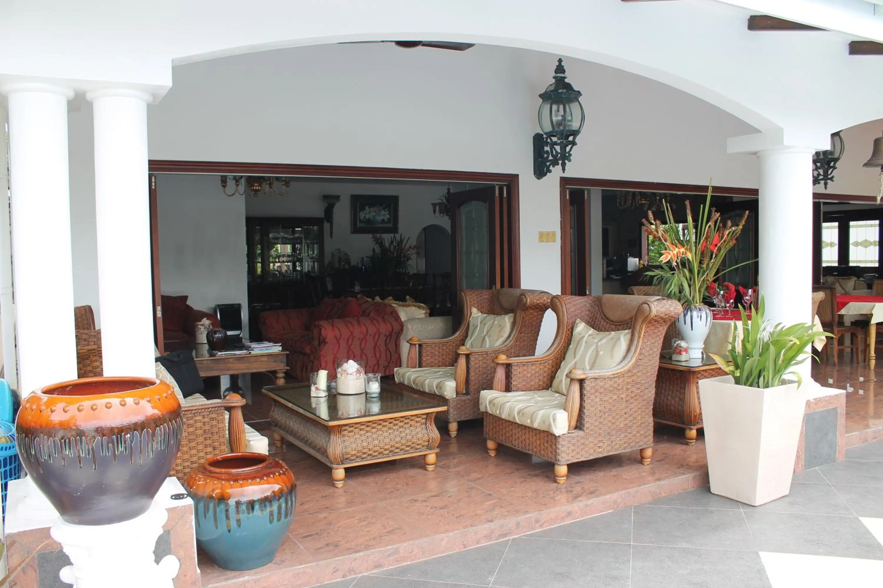Balcony/Terrace in Le Bonheur Villa