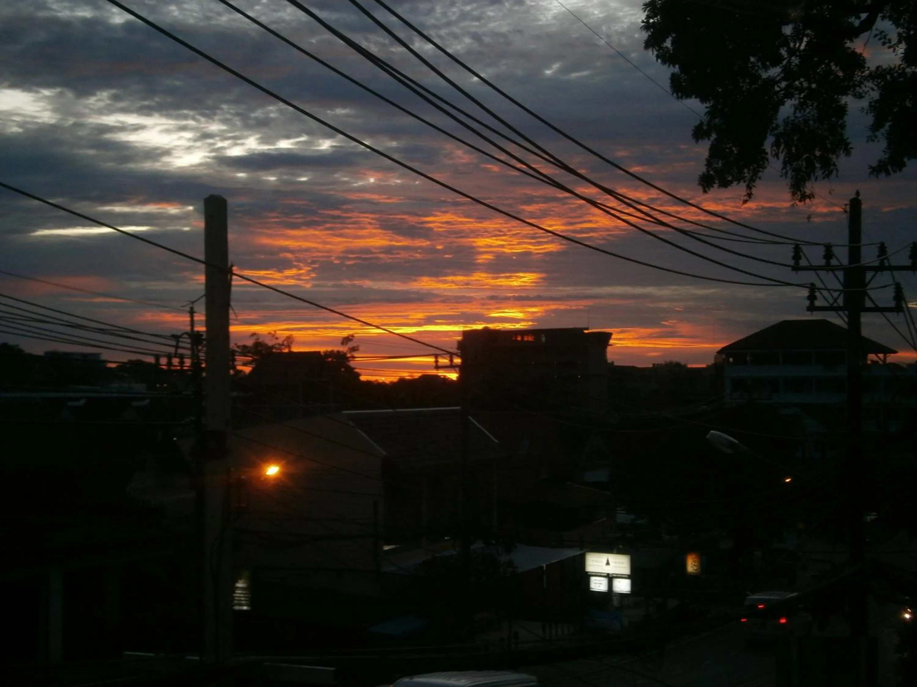 Sunset in Infinity Boutique Hotel Kata Beach
