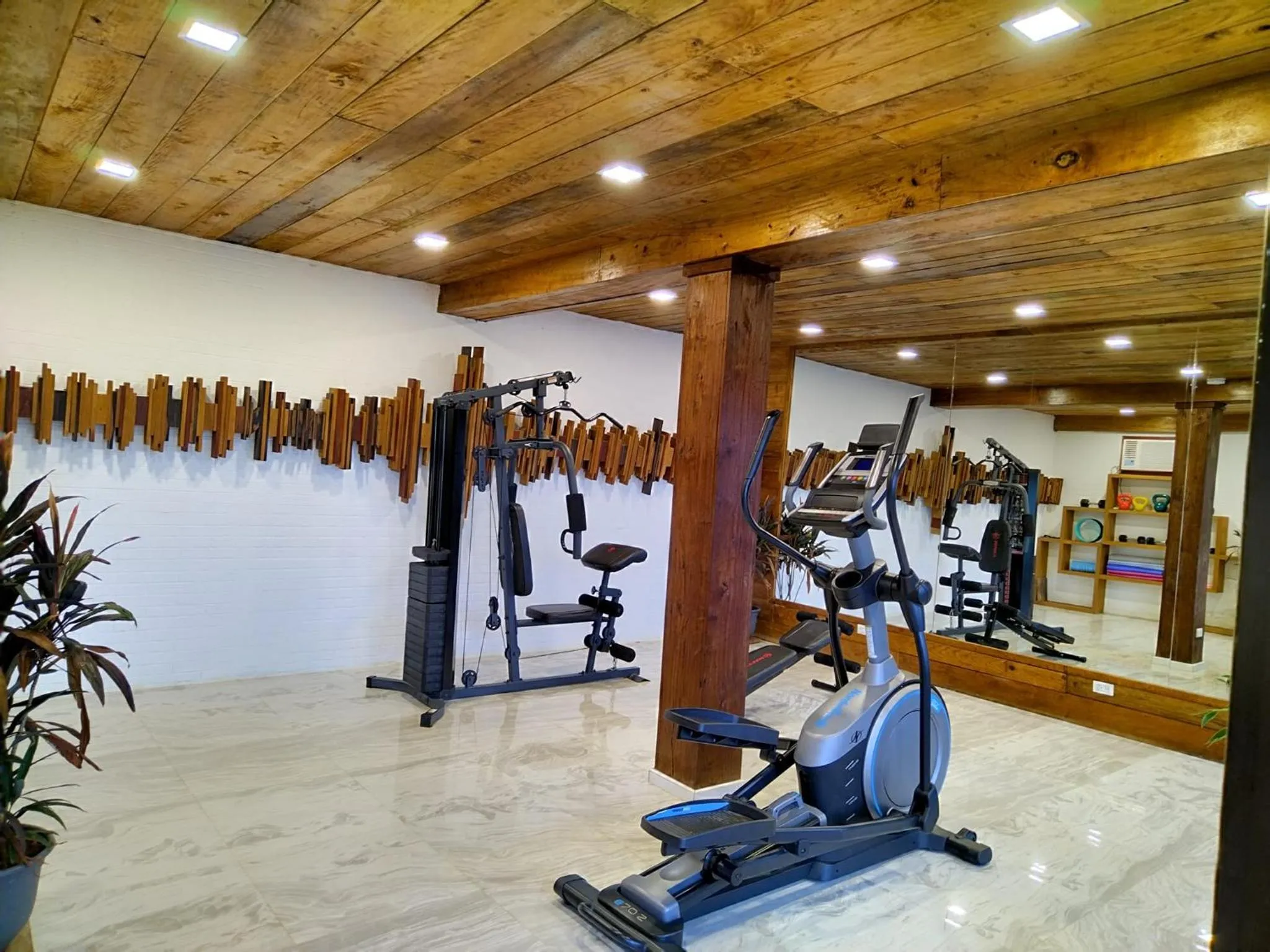 Fitness centre/facilities in The Farmhouse Private Resort