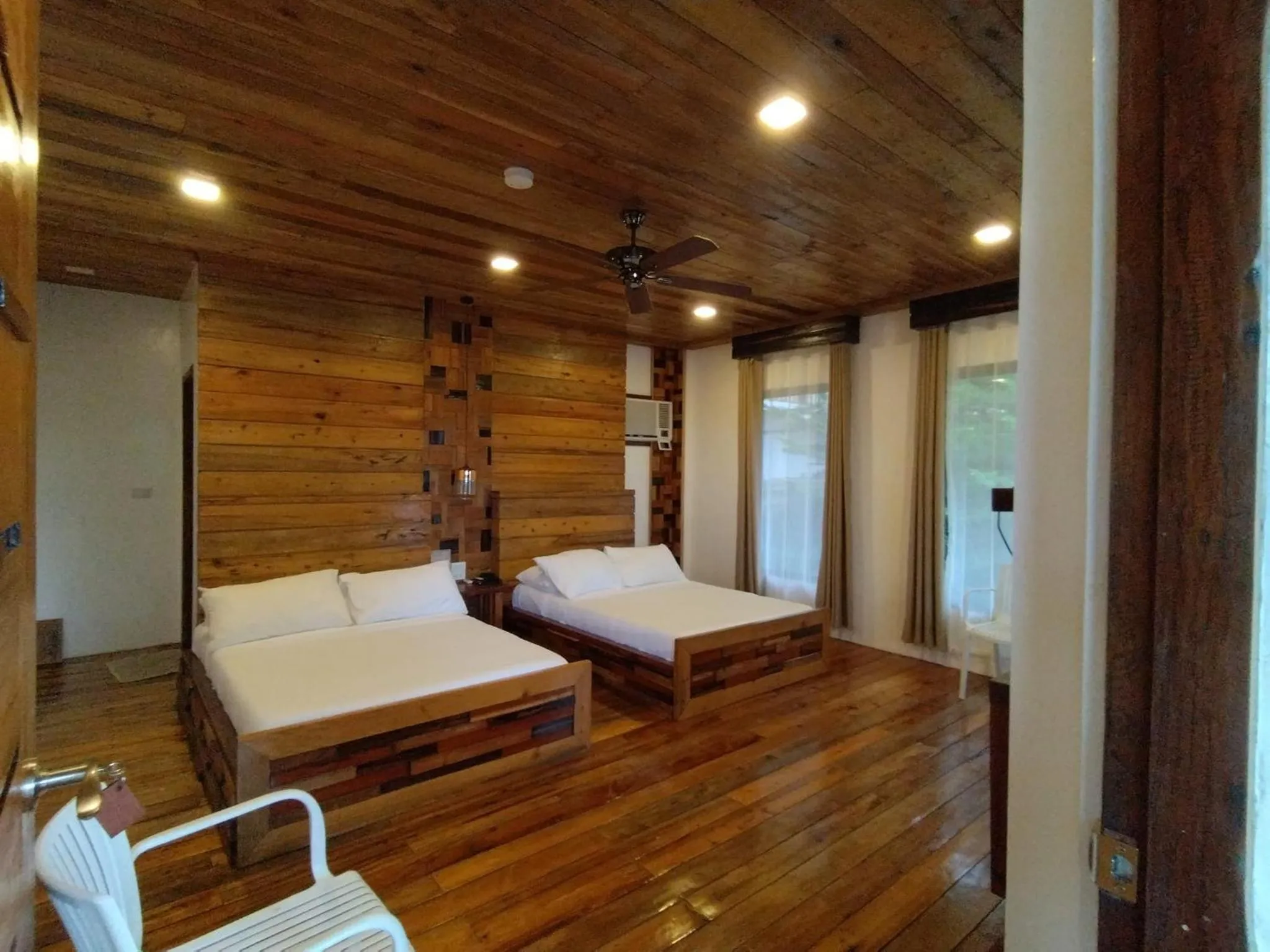 Bed in The Farmhouse Private Resort