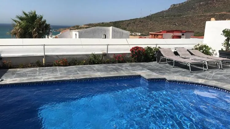 Swimming pool in Villa Tanger Cap Spartel Vue sur mer