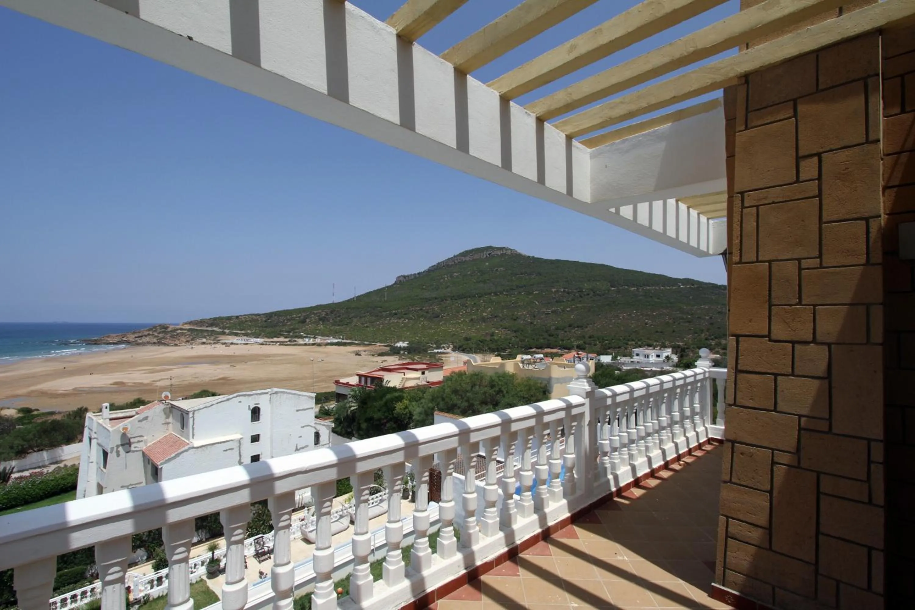 Balcony/Terrace in Villa Tanger Cap Spartel Vue sur mer