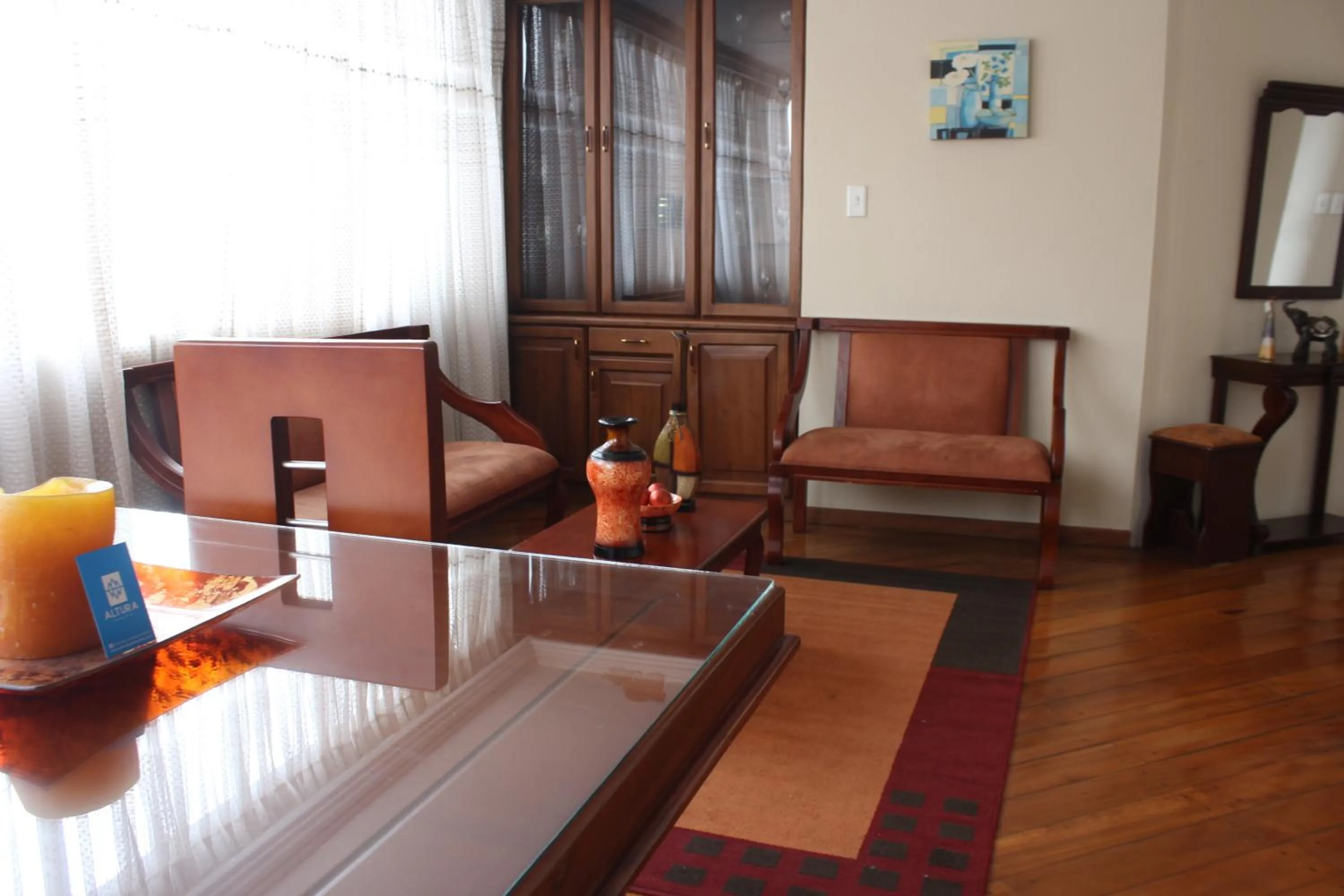 Living room in Altura Rooms & Suites