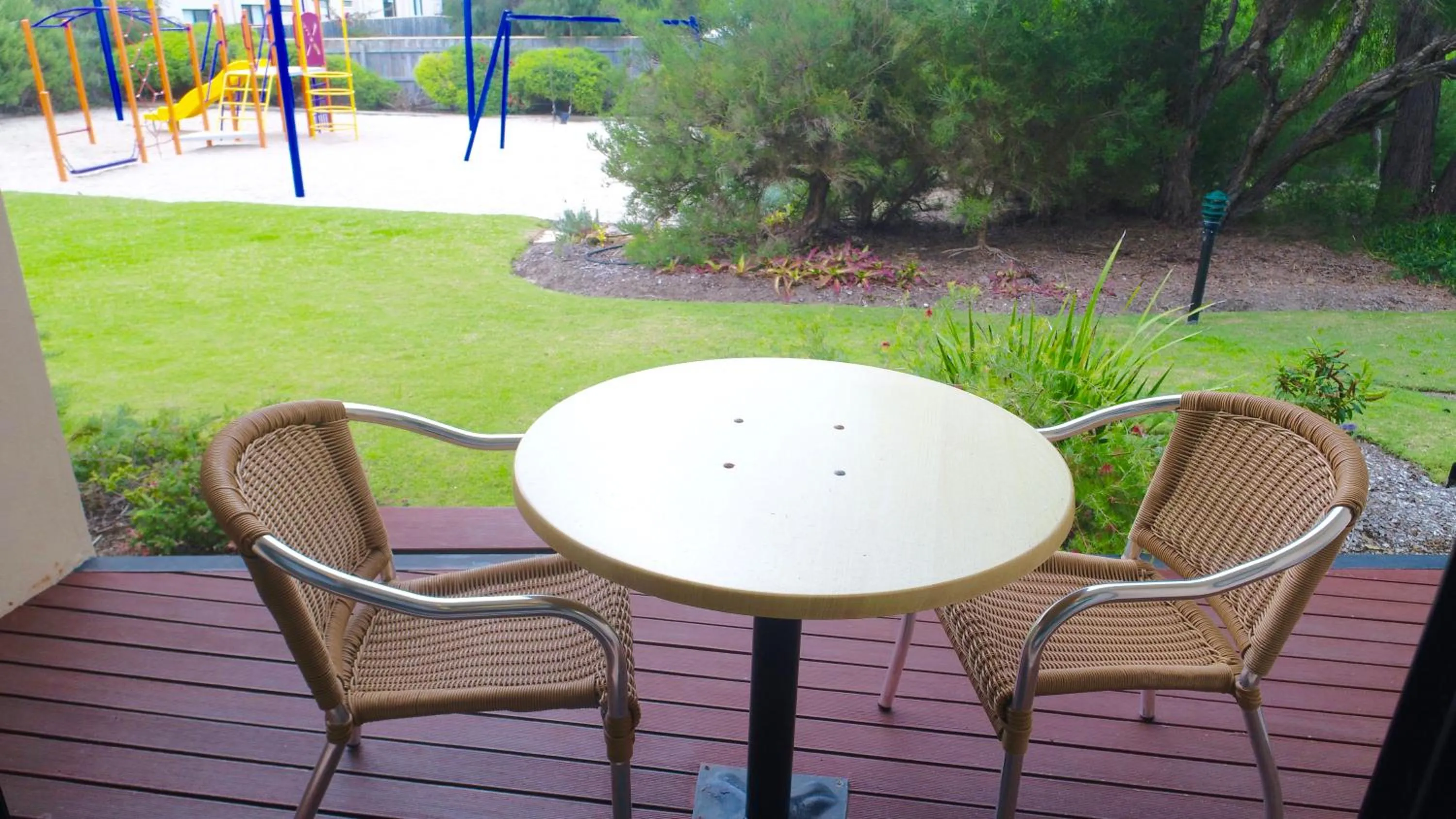 Patio in Margaret River Beach Apartments