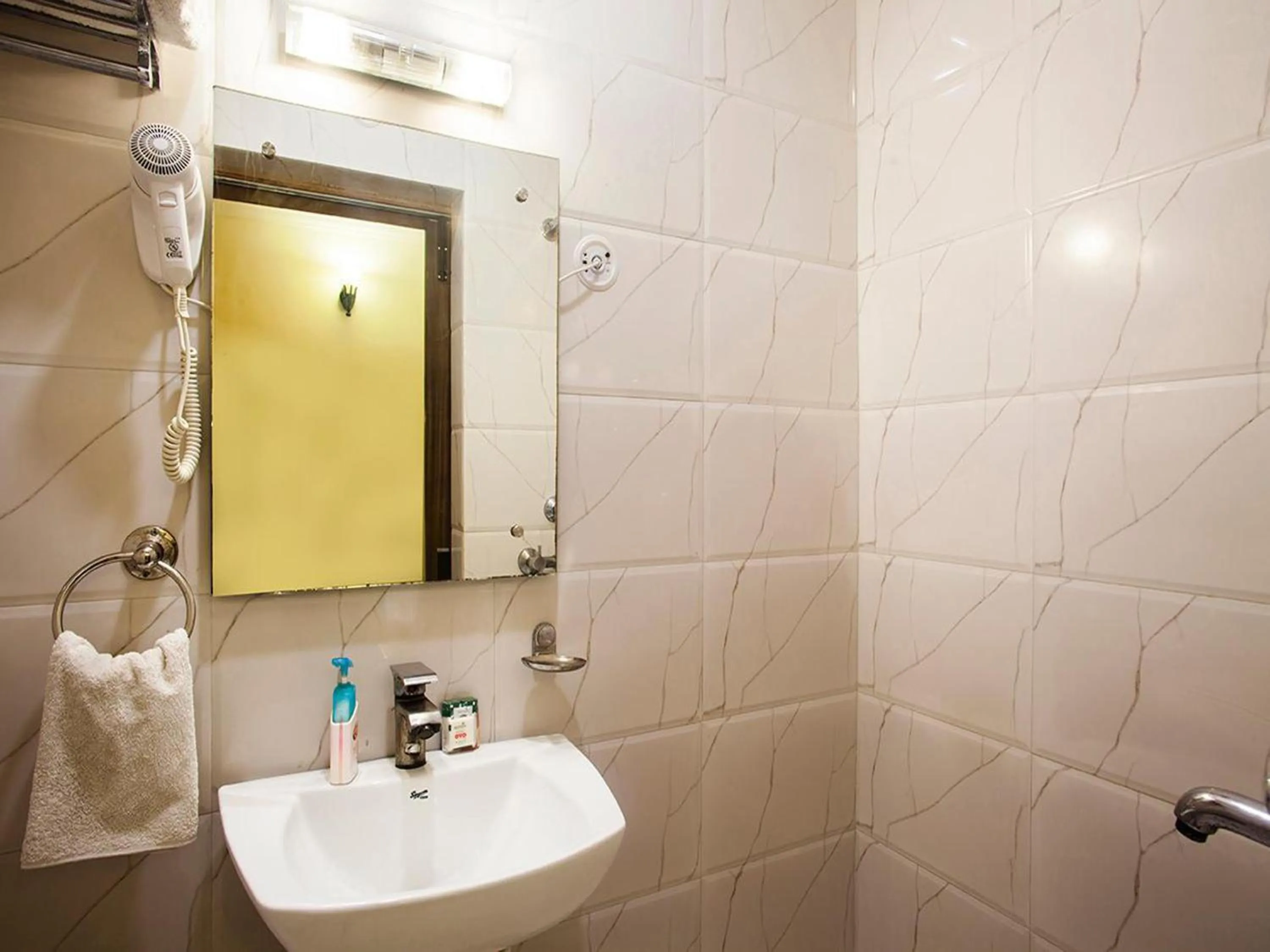 Bathroom in Taj Haveli Hotel Agra - Walkable Distance From Taj Mahal