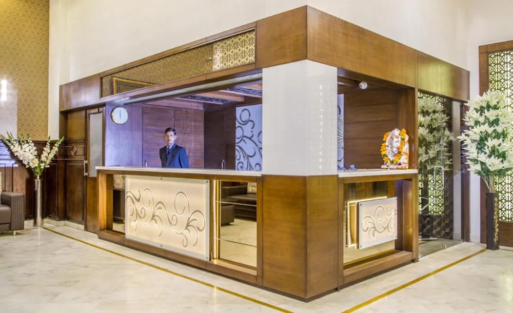 Lobby or reception in Hotel Abhinandan