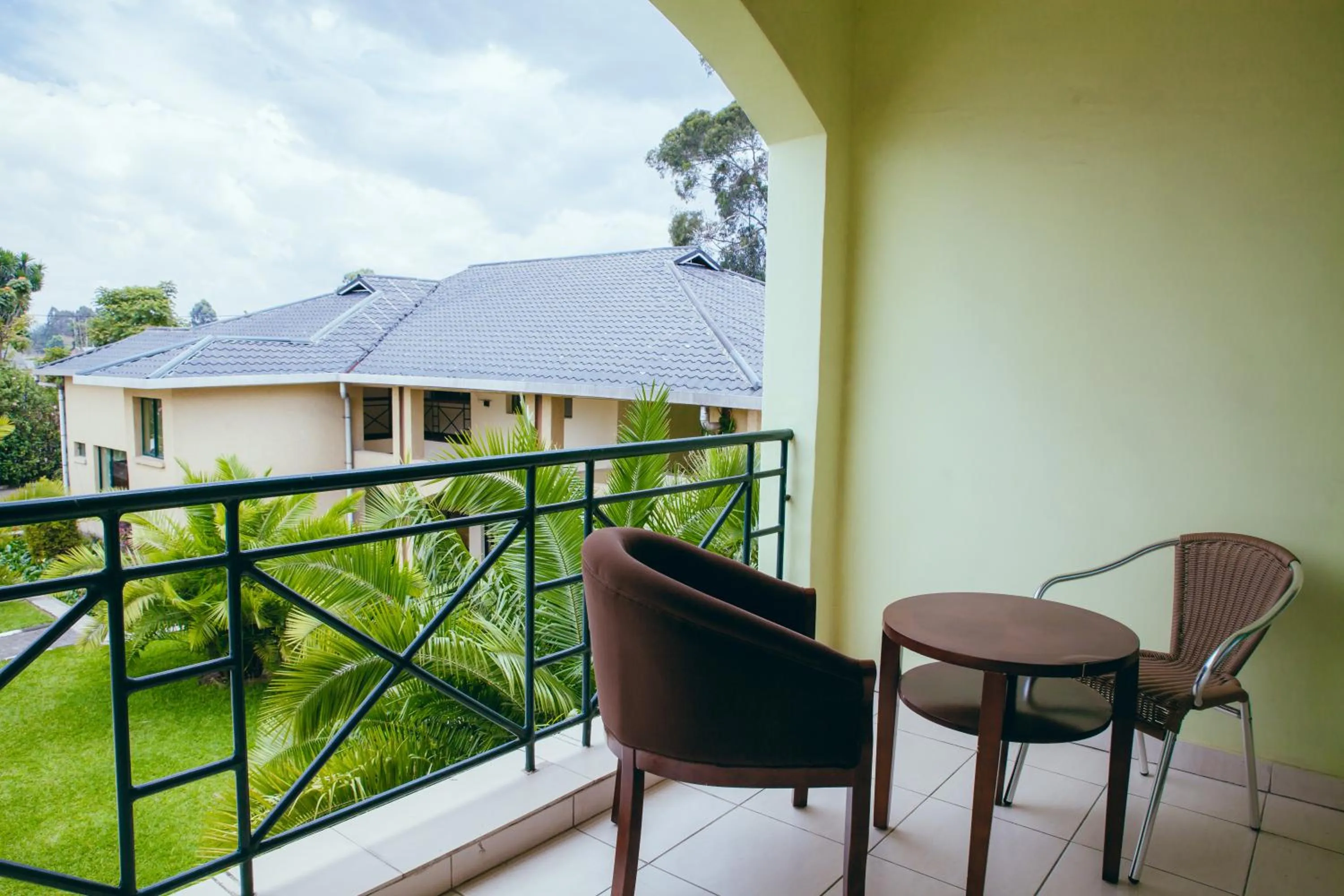 Balcony/Terrace in Gorillas Volcanoes Hotel