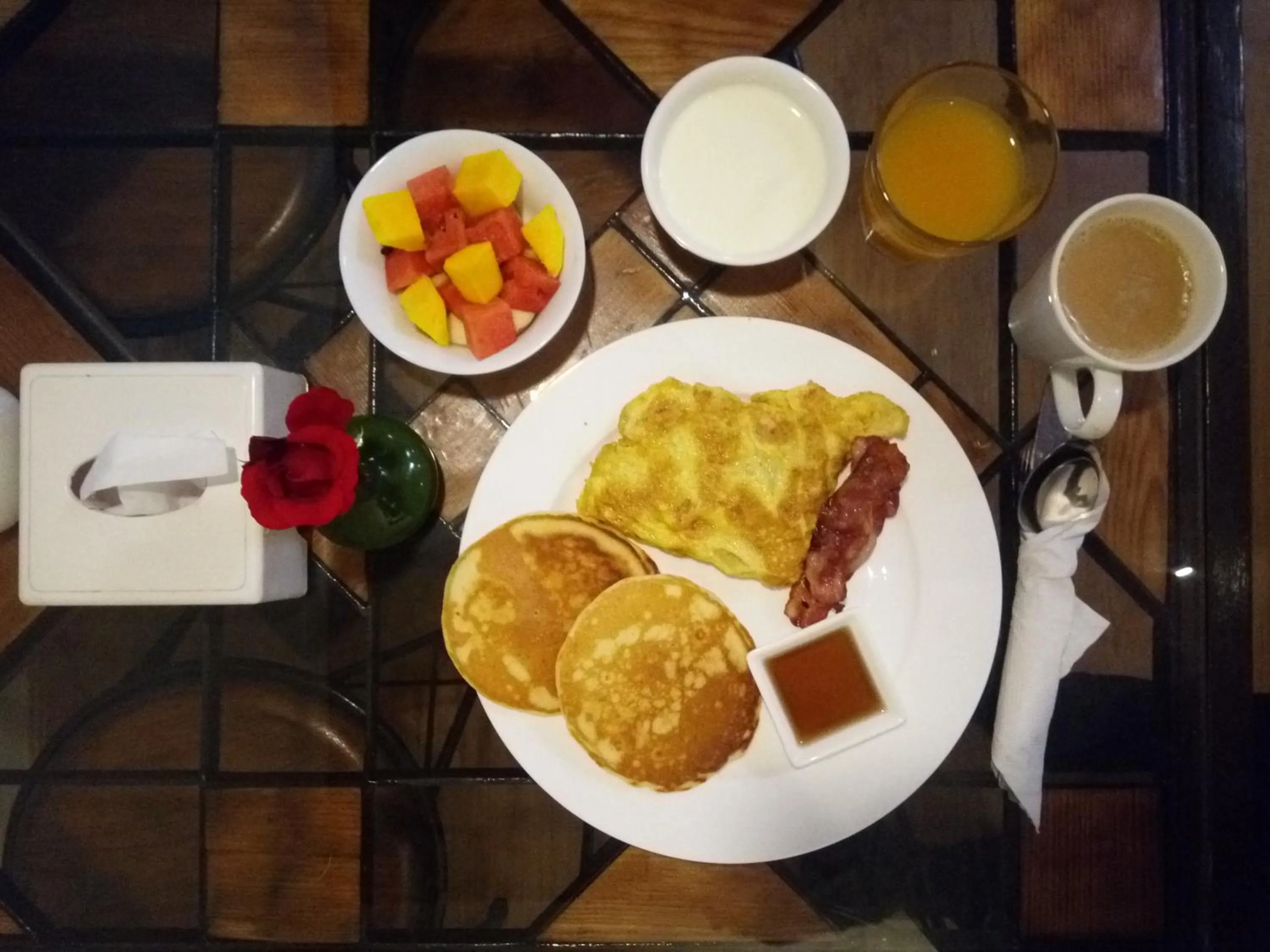 Food close-up in Hotel Heranya