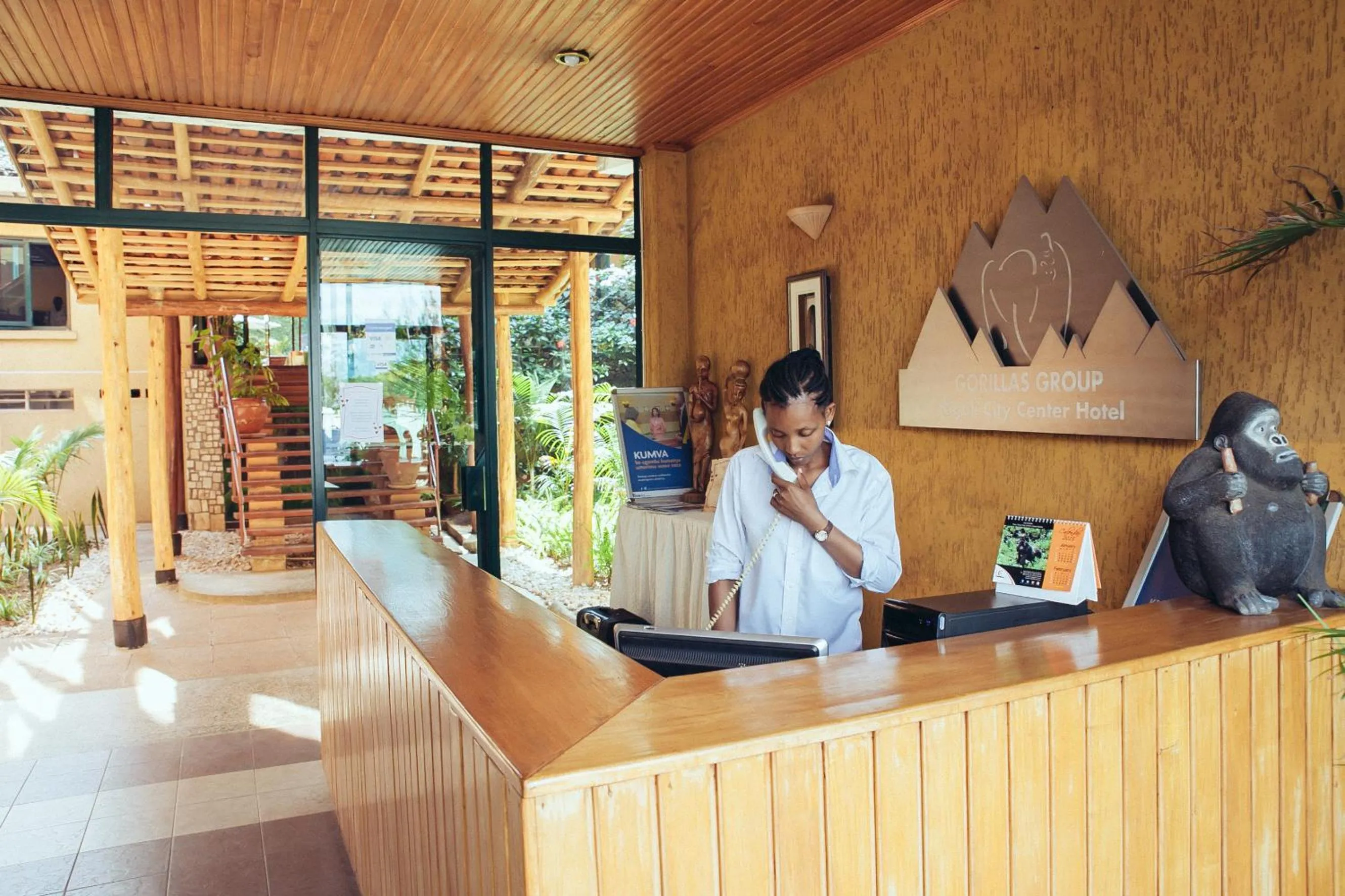 Lobby or reception in Gorillas City Centre Hotel